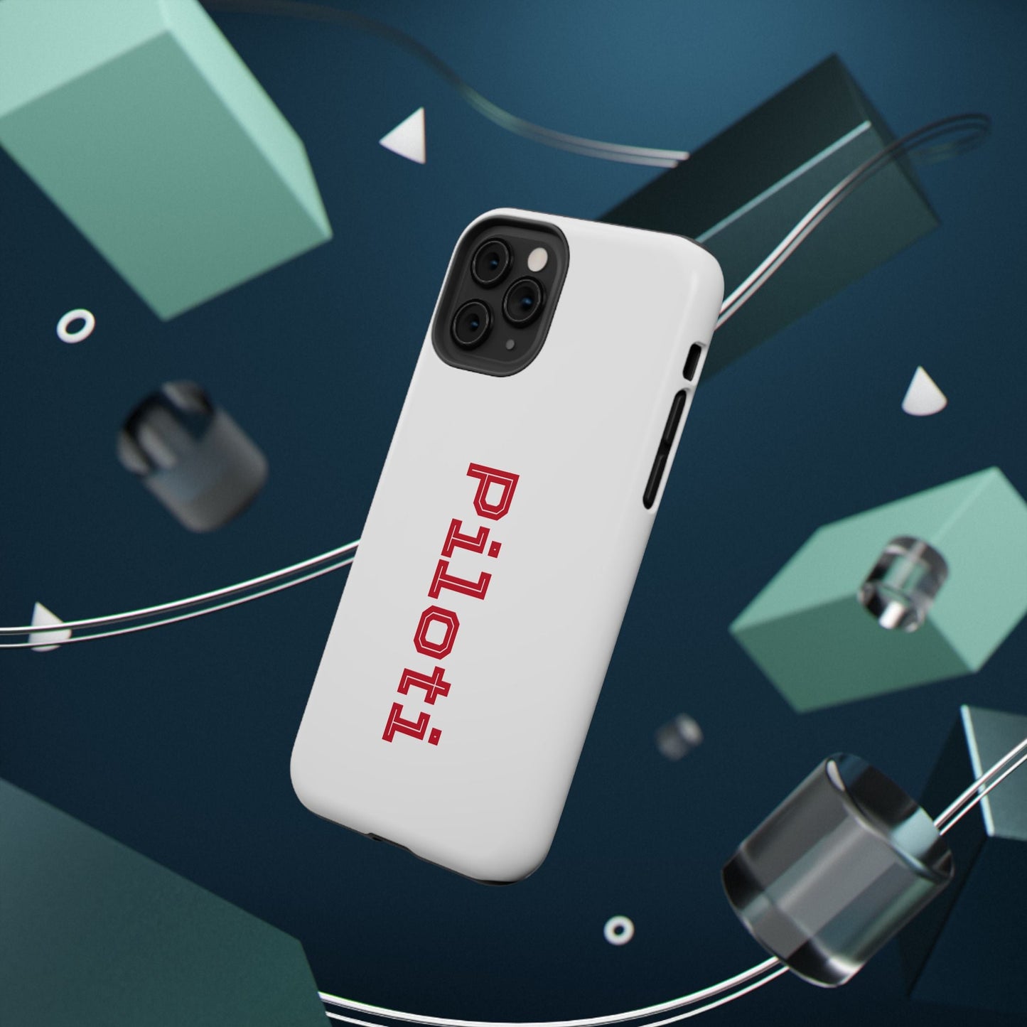 Impact-Resistant Smartphone Cases in white Printify