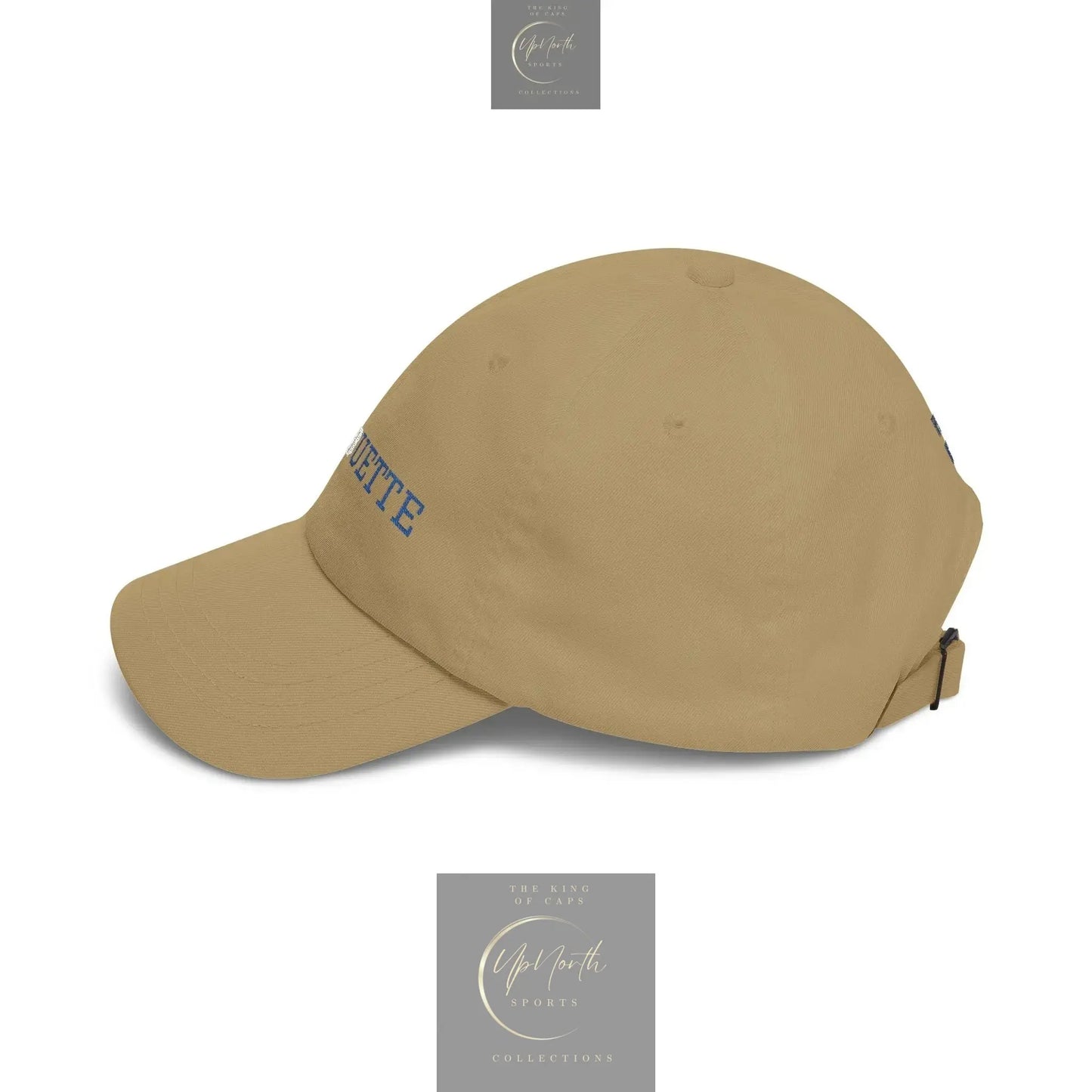 Khaki Paparazzi Silhouette Royal Classic Cap left side - UpNorth SPORTS