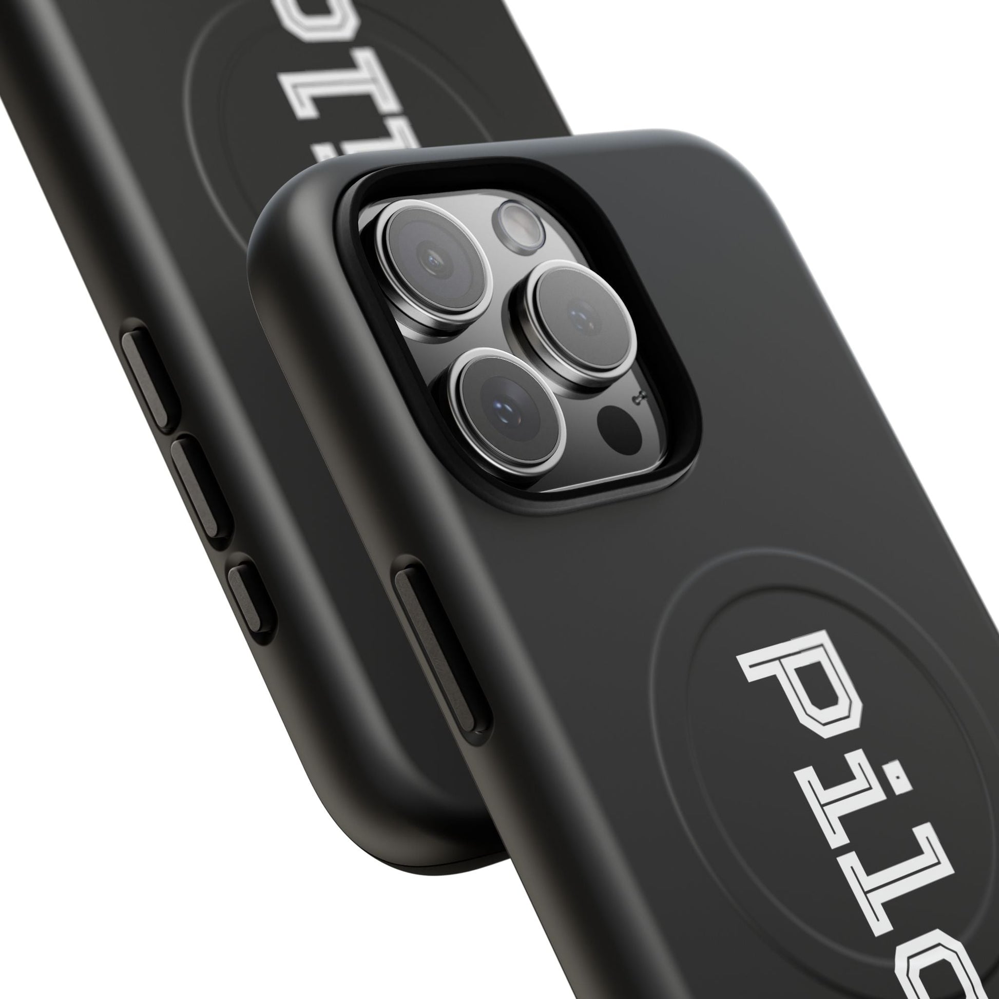 Tough Magnetic iPhone Cases Piloti in black Printify
