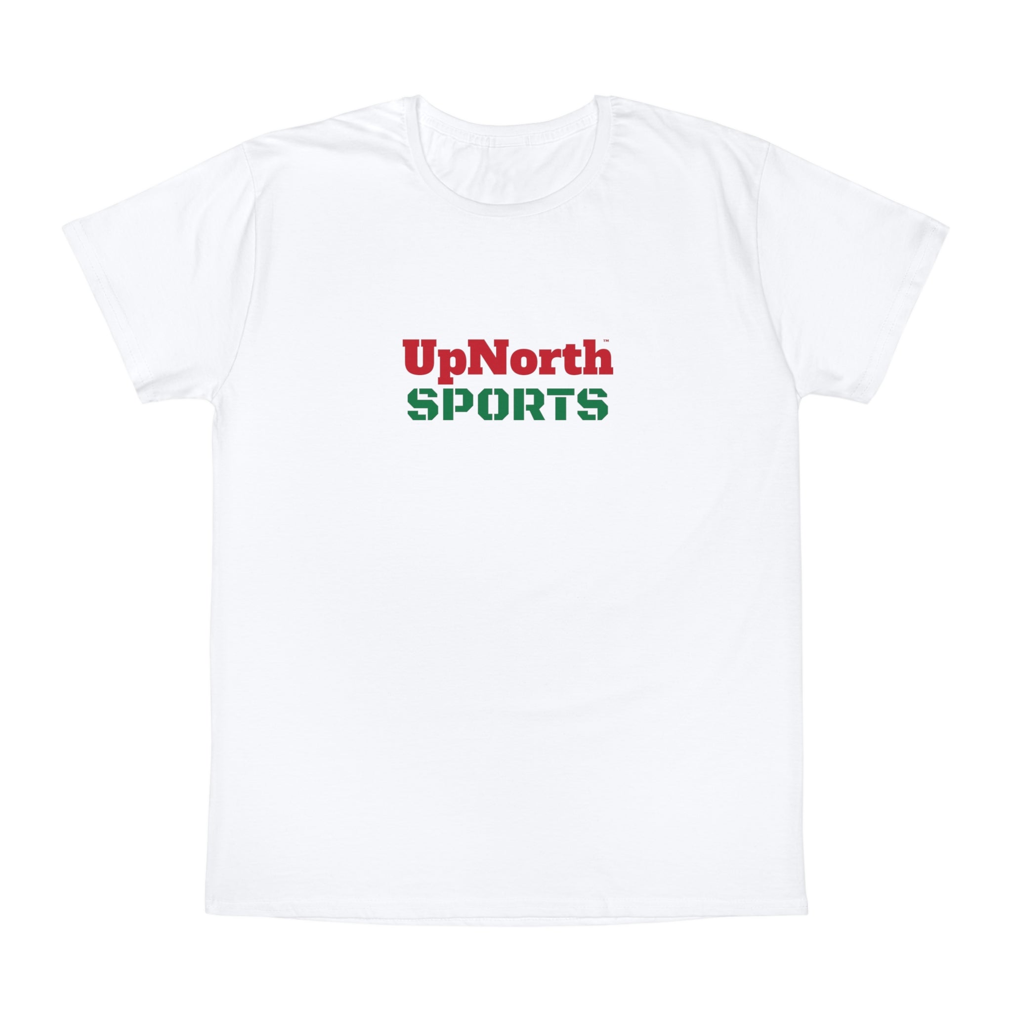 UpNorth SPORTS White Tricolore T-Shirt Printify