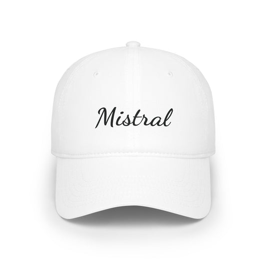 Red Mistral Baseball Cap Printify