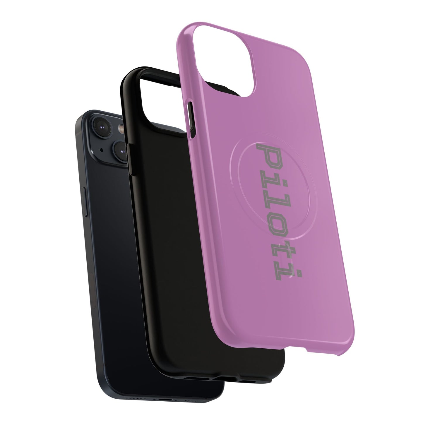 Tough Magnetic iPhone Cases Piloti in pink Printify