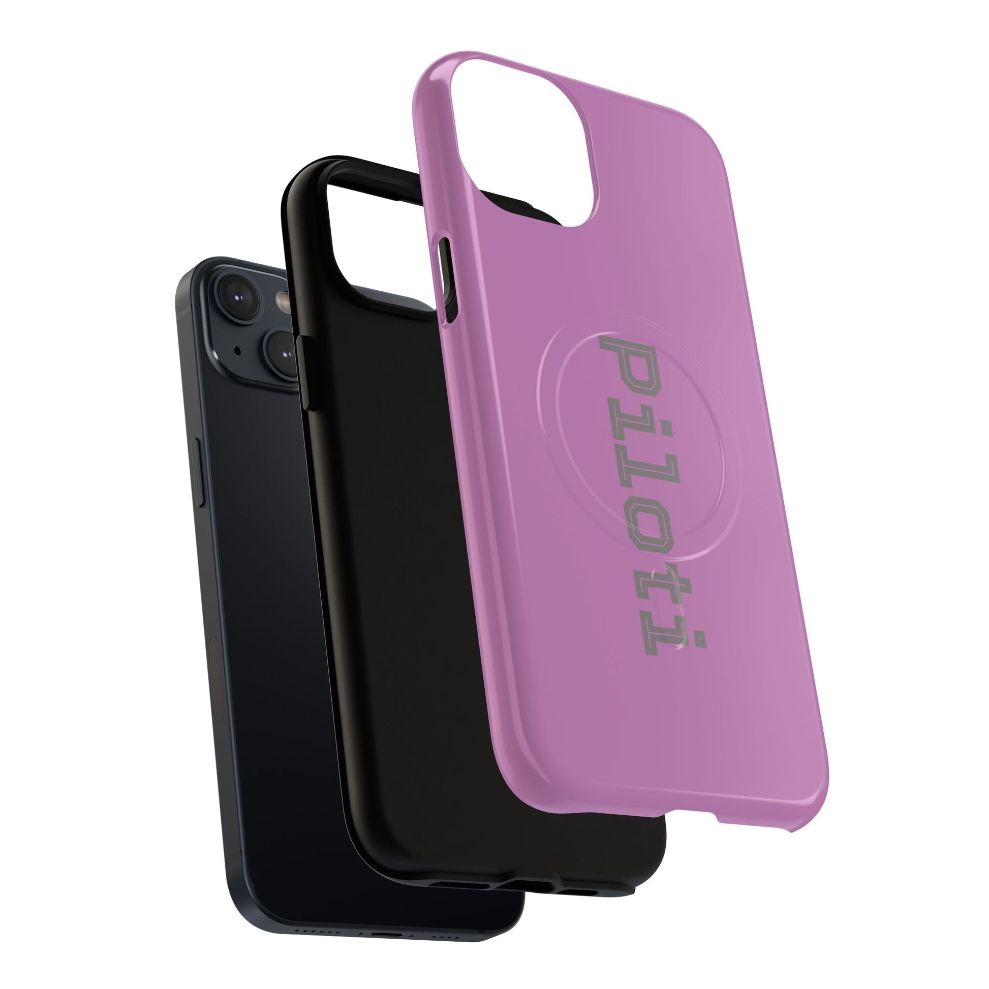 Tough Magnetic iPhone Cases Piloti in pink Printify