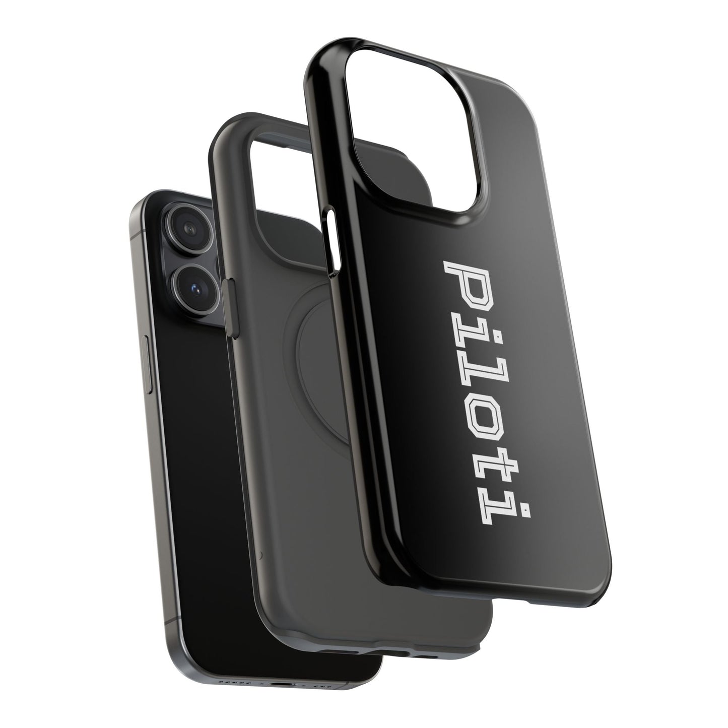 Impact-Resistant Smartphone Cases in black Printify