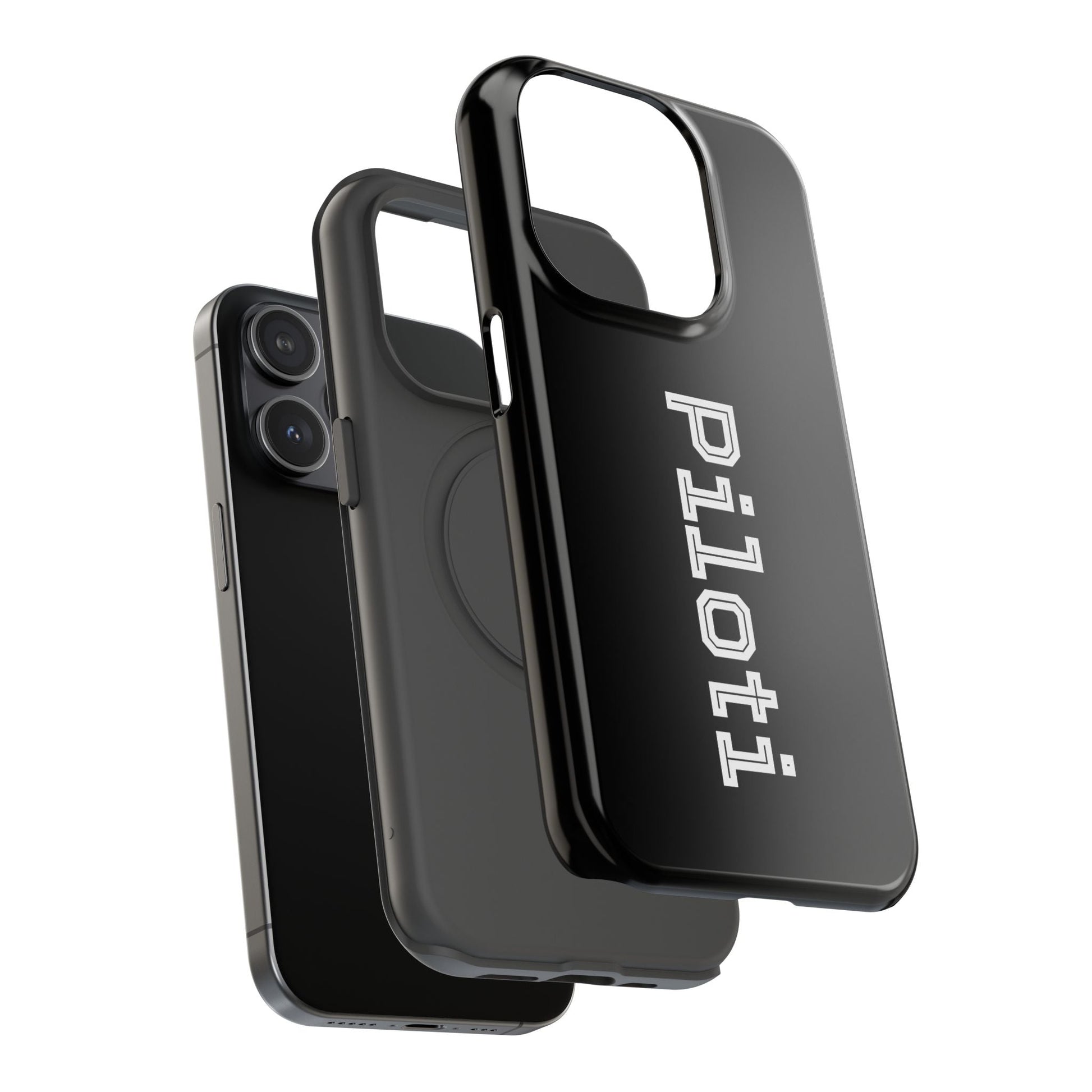 Impact-Resistant Smartphone Cases in black Printify