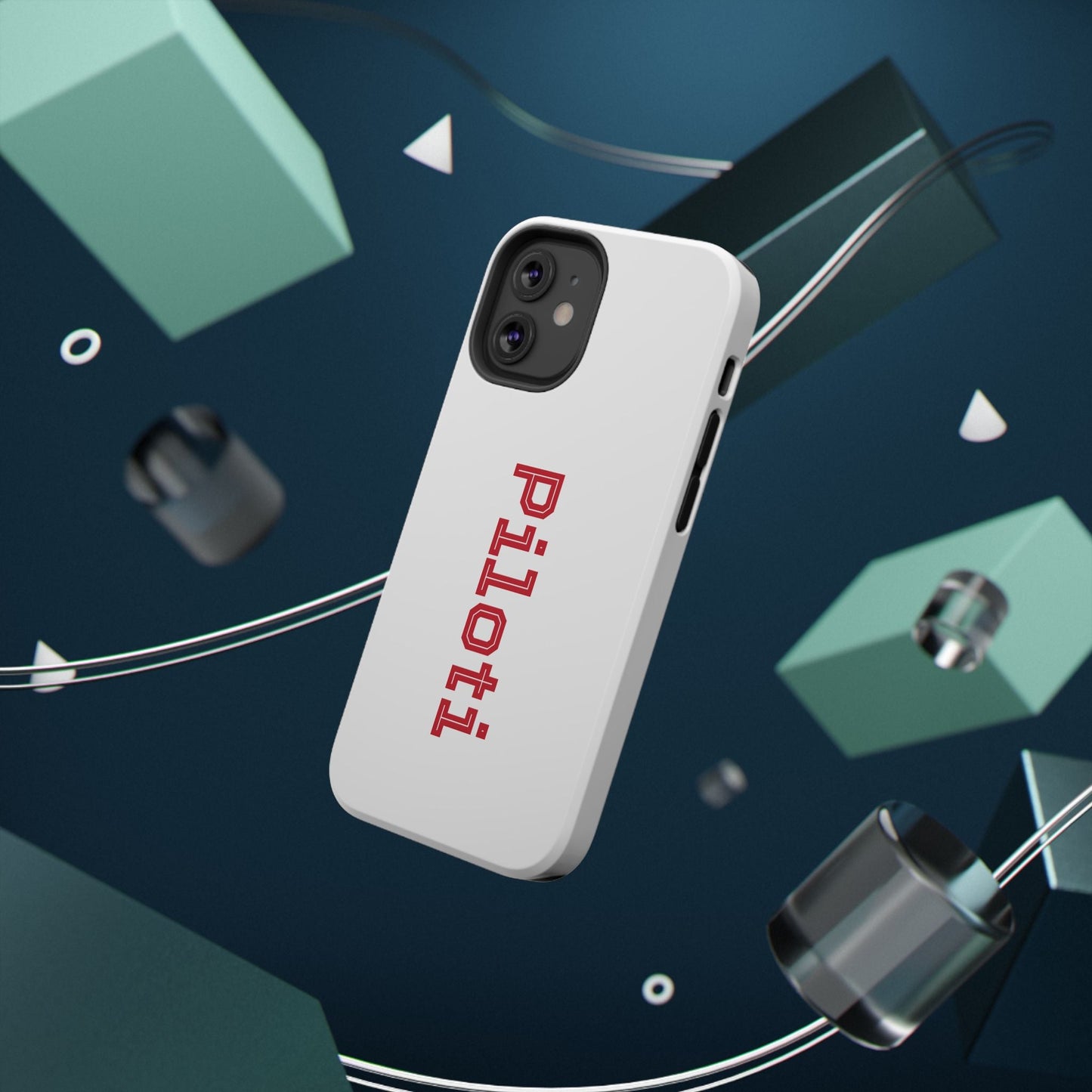 Impact-Resistant Smartphone Cases in white Printify