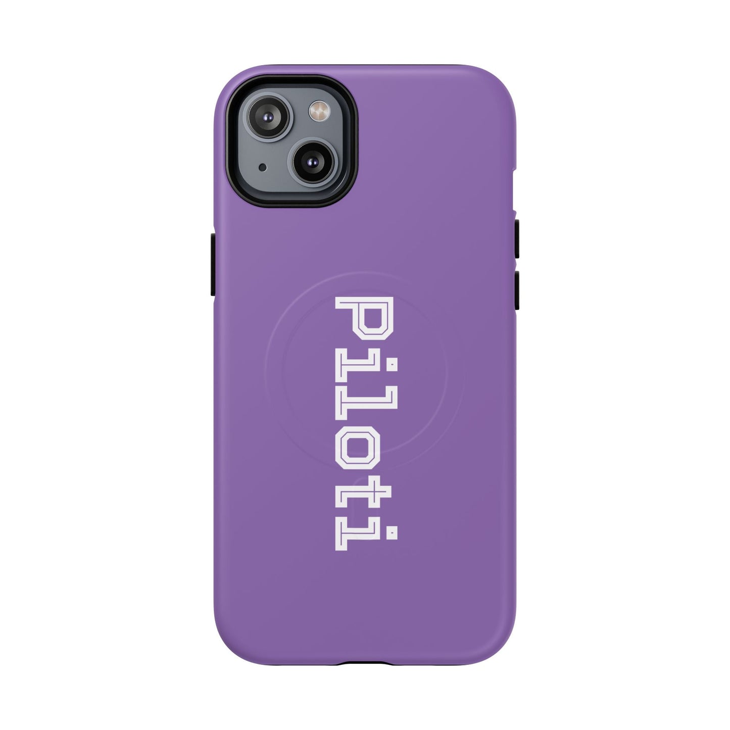 Tough Magnetic iPhone Cases Piloti in light purple Printify