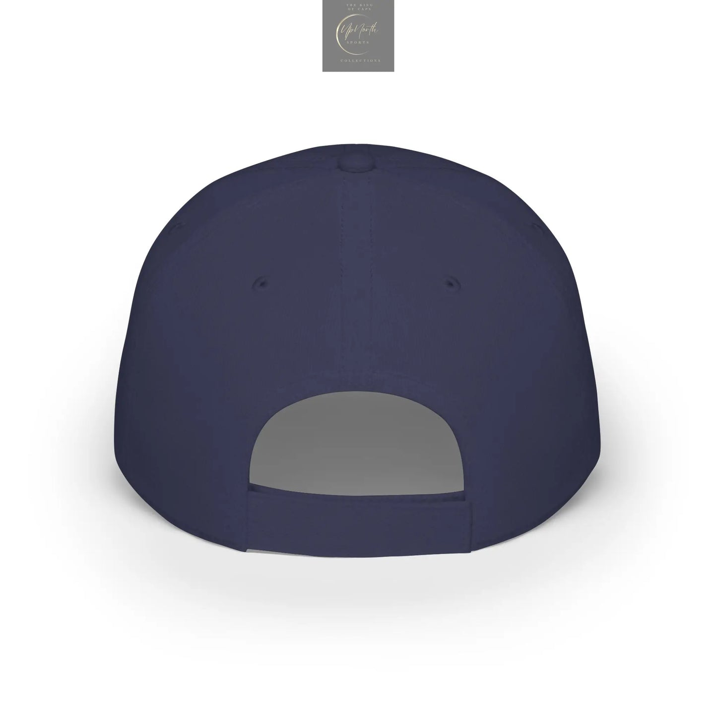 No Label Baseball Cap White Embroidery