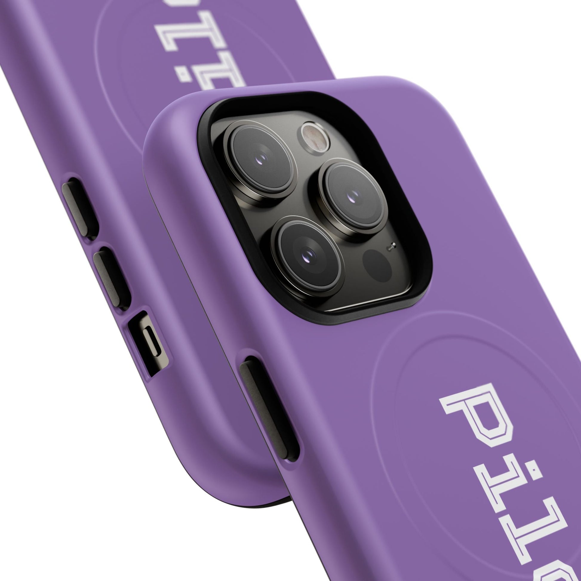 Tough Magnetic iPhone Cases Piloti in light purple Printify