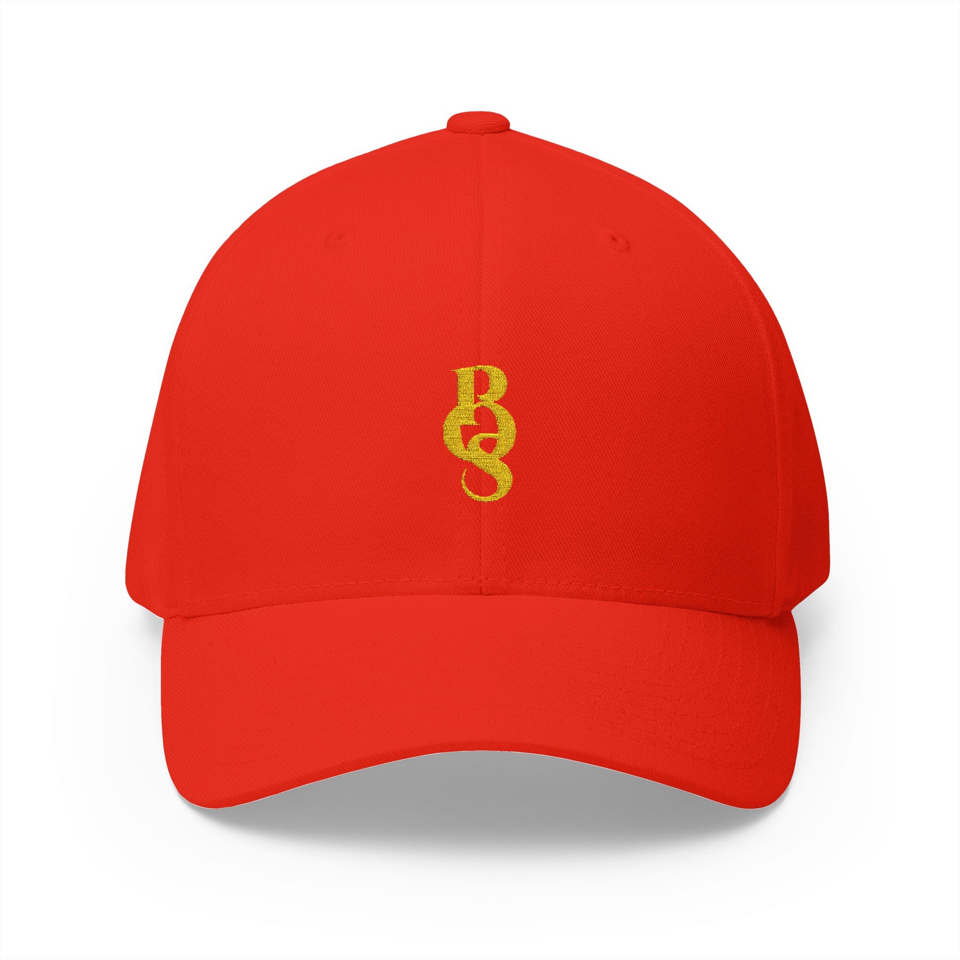 POS Gold Logo Closed Back Cap Printify