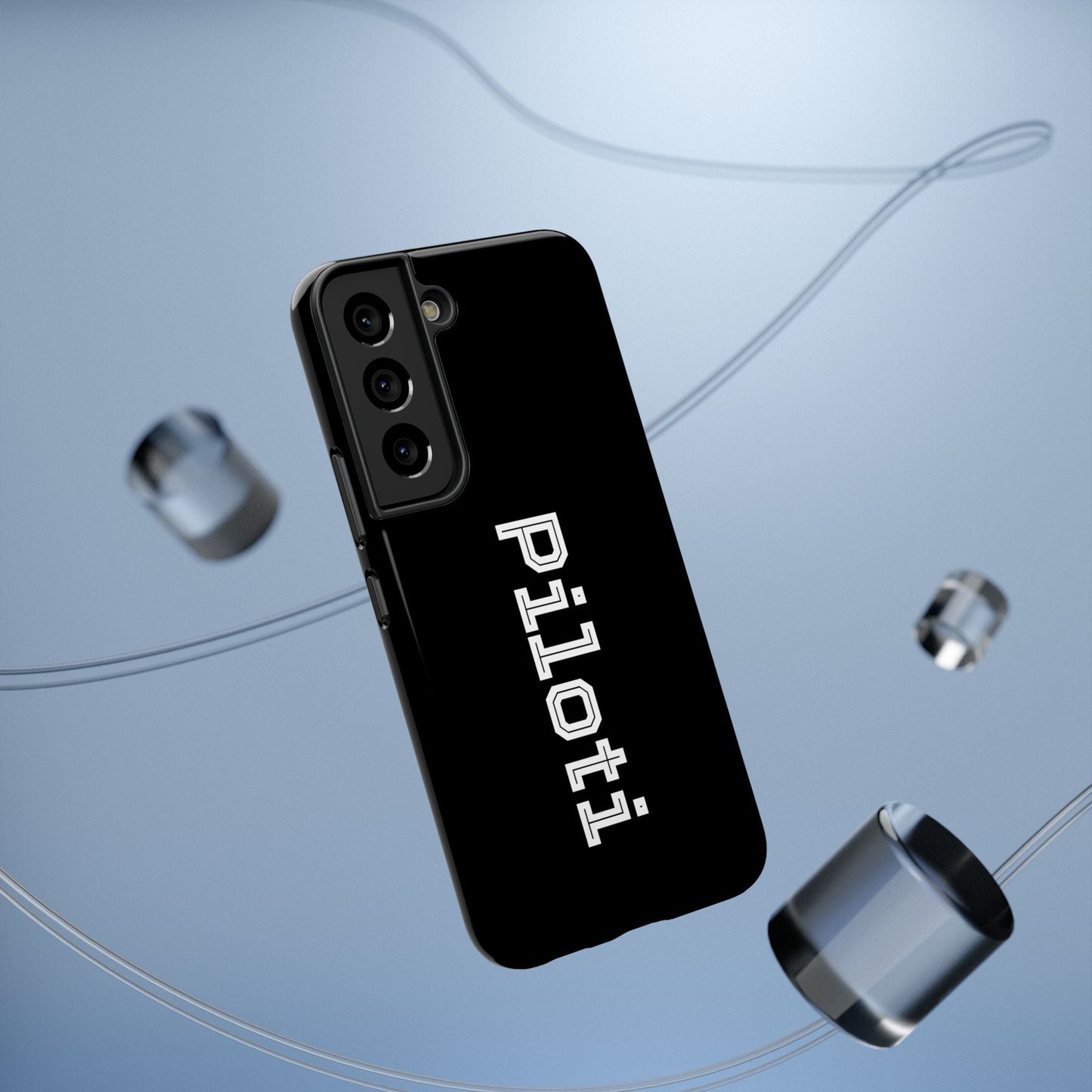 Impact-Resistant Smartphone Cases in black Printify