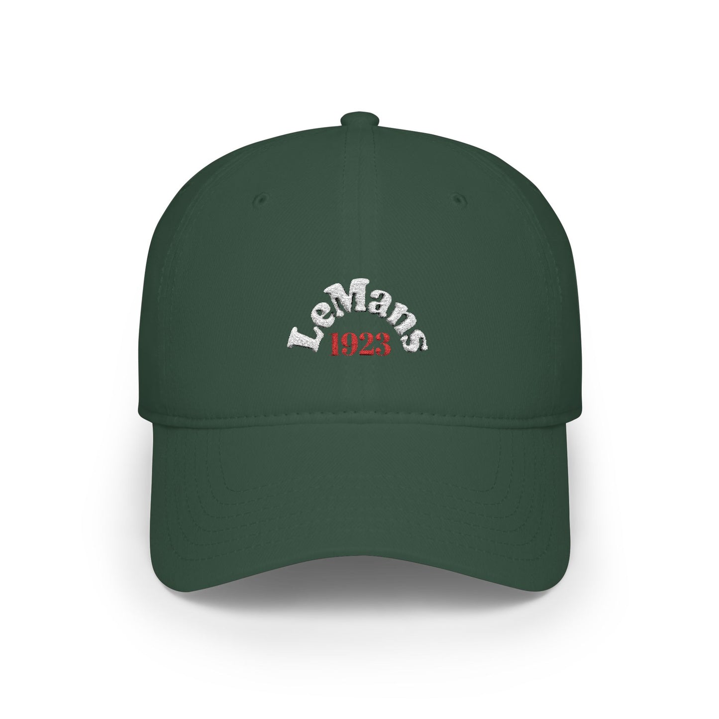Dark Green Le Mans 1923 Baseball Cap frontside - UpNorth SPORTS