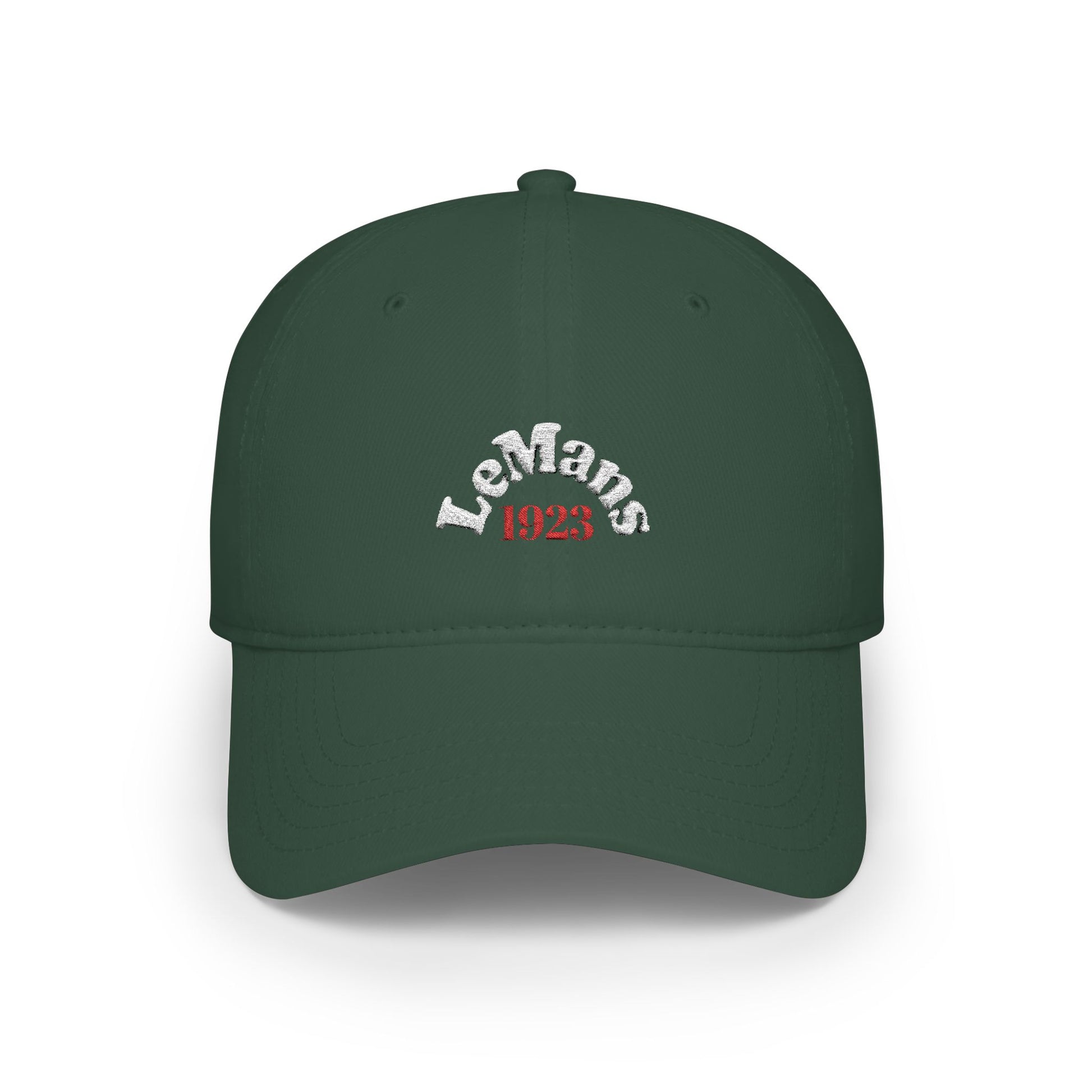 Dark Green Le Mans 1923 Baseball Cap frontside - UpNorth SPORTS