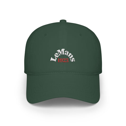 Dark Green Le Mans 1923 Baseball Cap frontside - UpNorth SPORTS