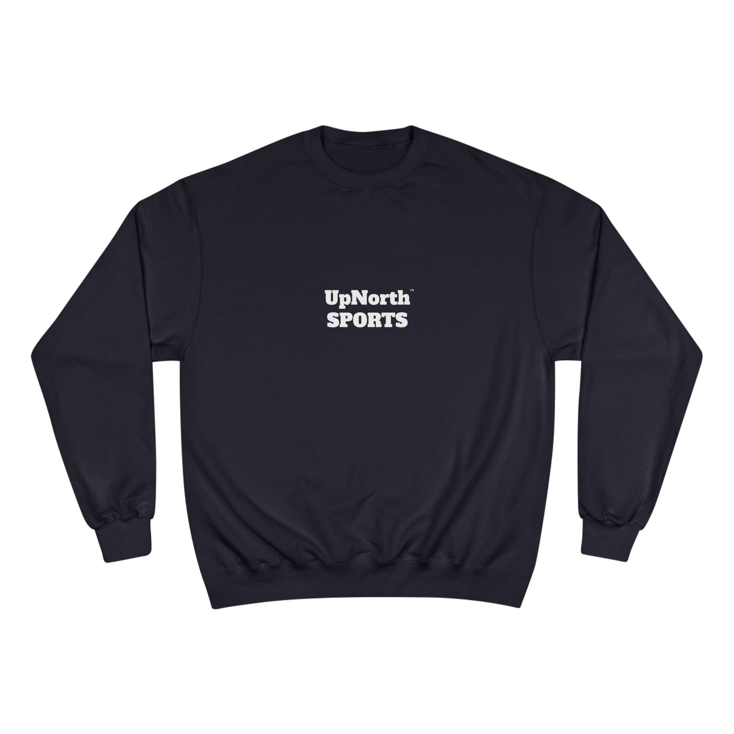 Navy Multicolor UpNorth SPORTS Champion Sweatshirt front - UpNorth SPORTS