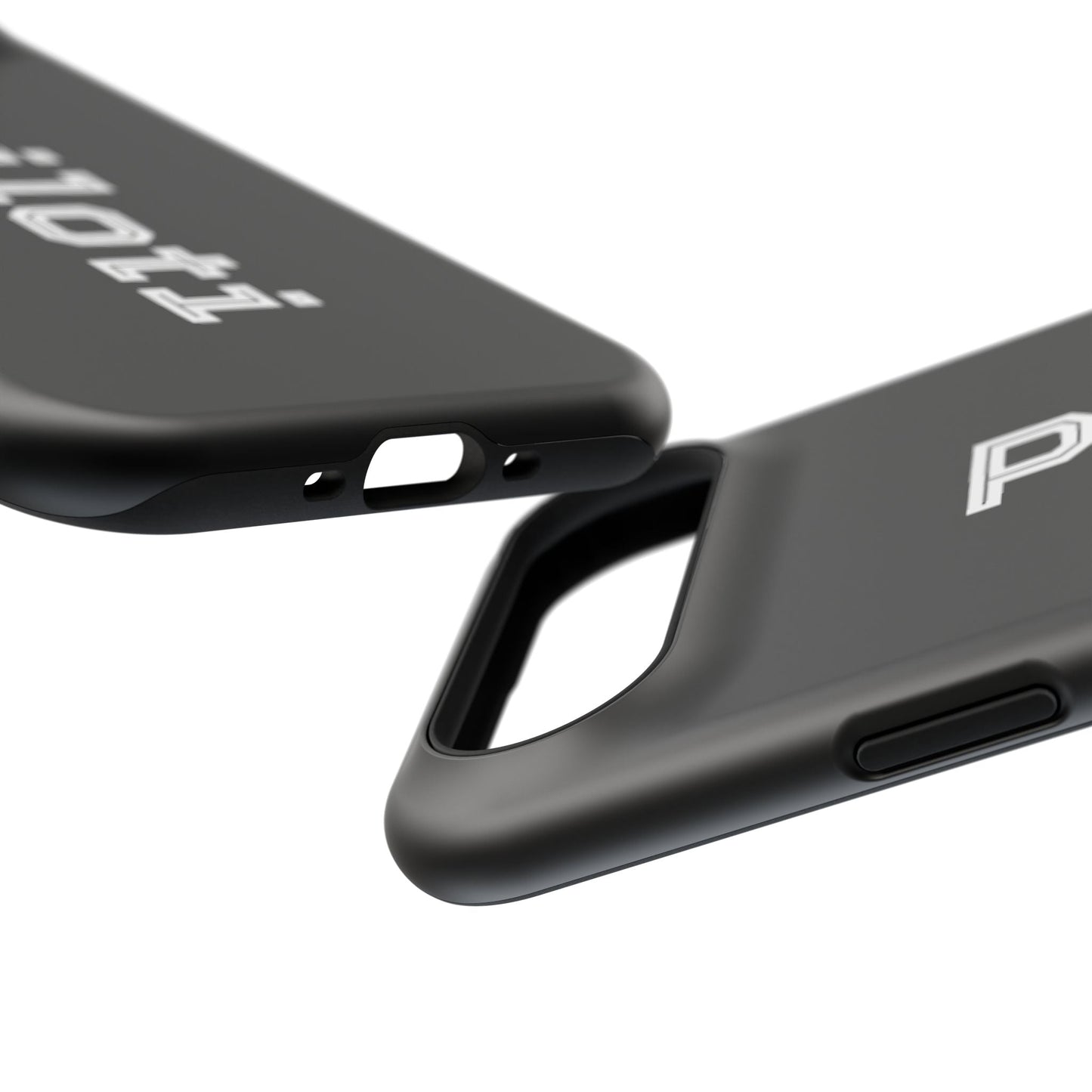 Impact-Resistant Smartphone Cases in black Printify