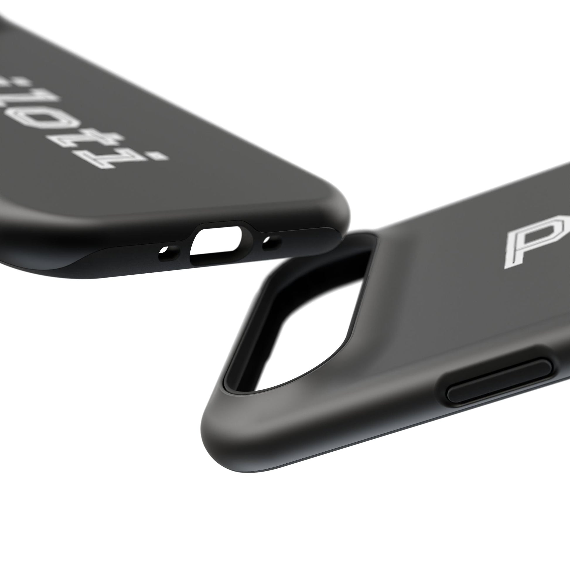 Impact-Resistant Smartphone Cases in black Printify