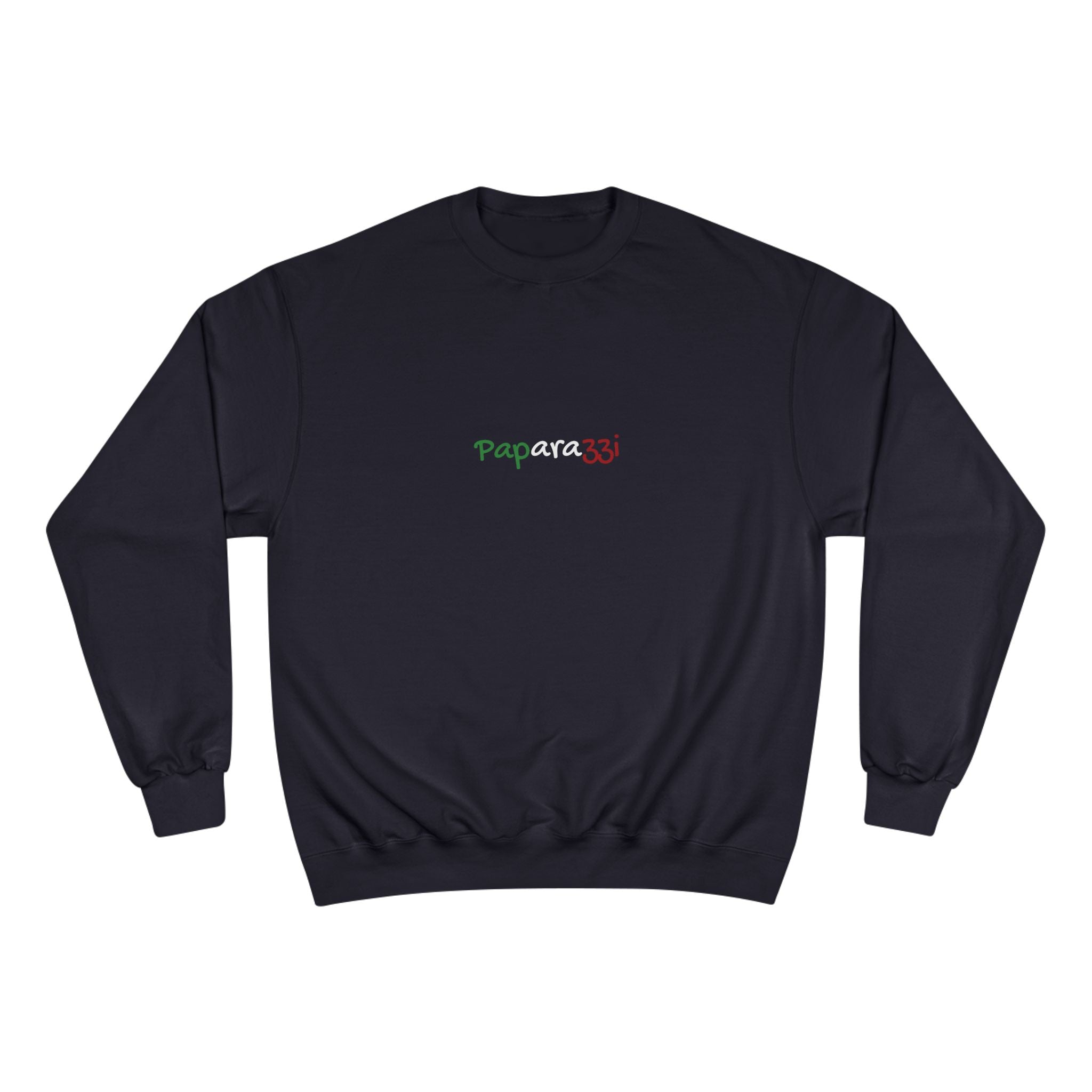 Multiplecolors Tricolore Paparazzi Champion Sweatshirt Printify
