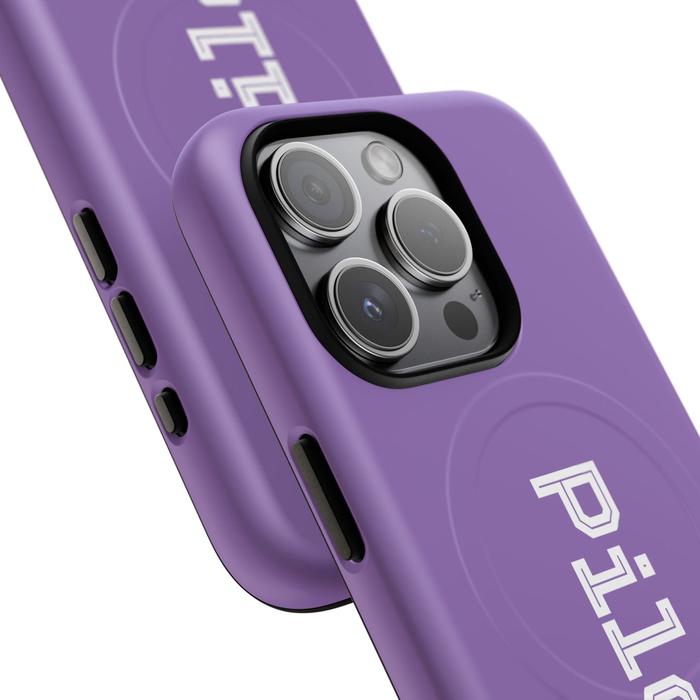 Tough Magnetic iPhone Cases Piloti in light purple Printify