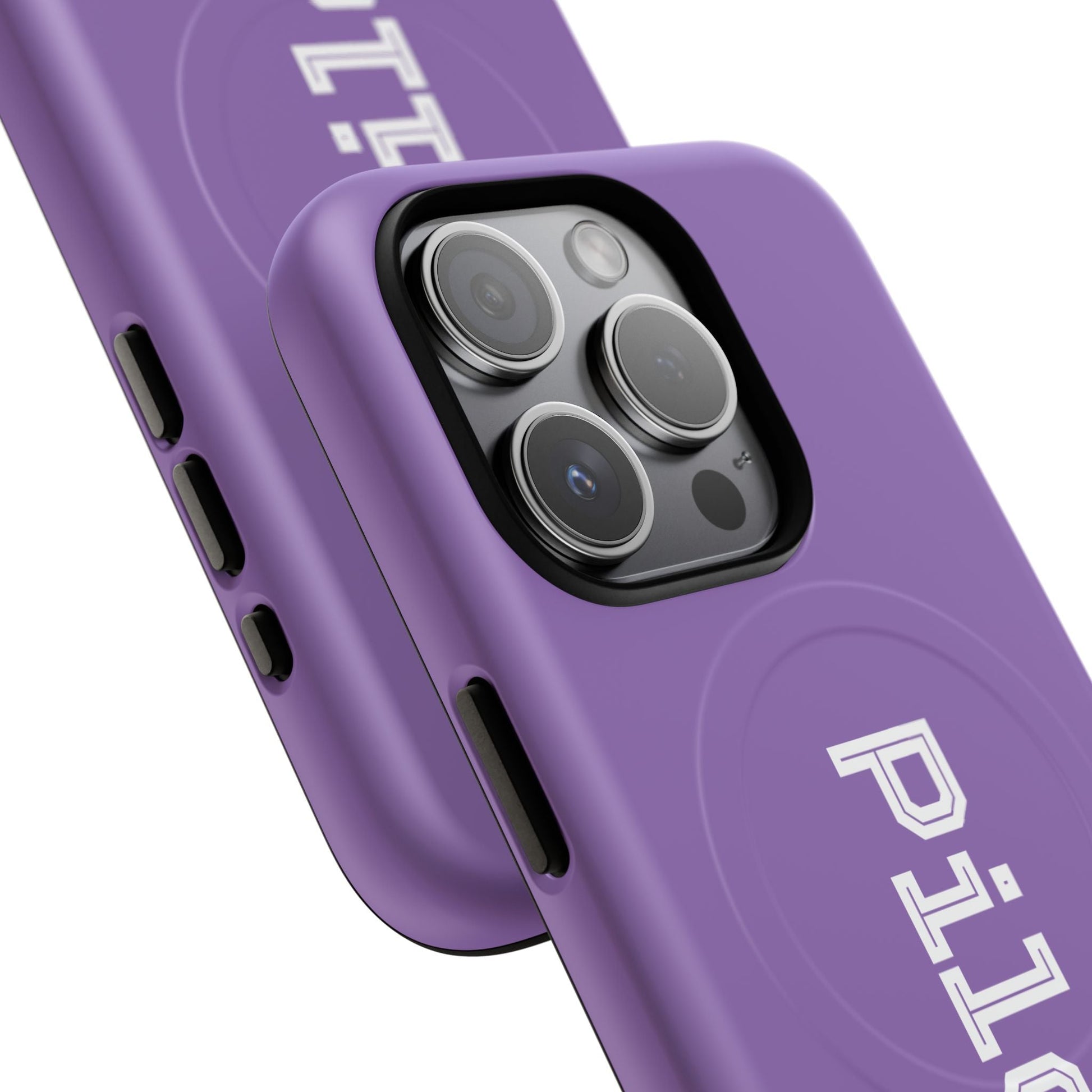 Tough Magnetic iPhone Cases Piloti in light purple Printify