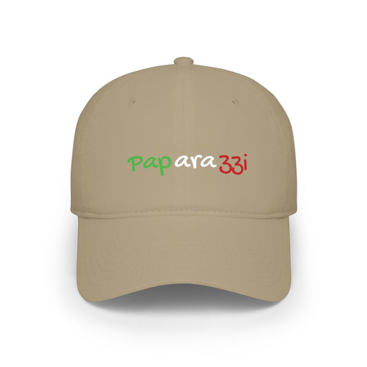 Baseball Cap Paparazzi khaki with Italy