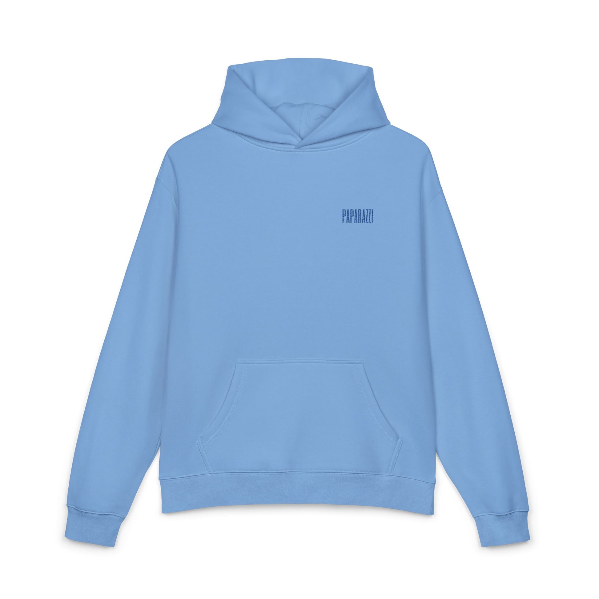 Royal Paparazzi Avantgarde Carolina Blue Hoodie front - Paparazzi Original