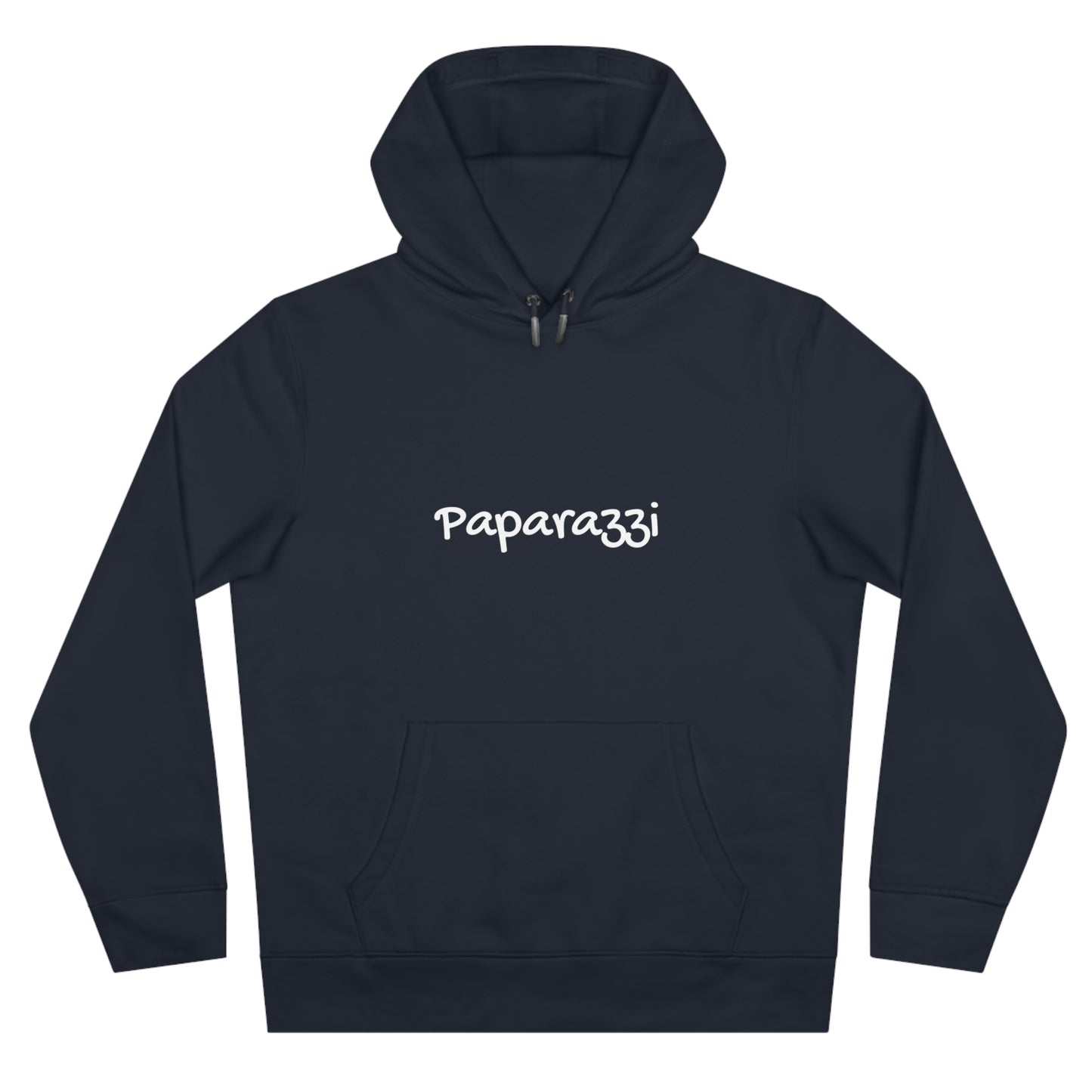 Navy Paparazzi White Hoodie Printify