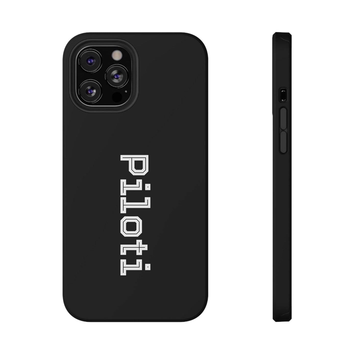 Impact-Resistant Smartphone Cases in black Printify