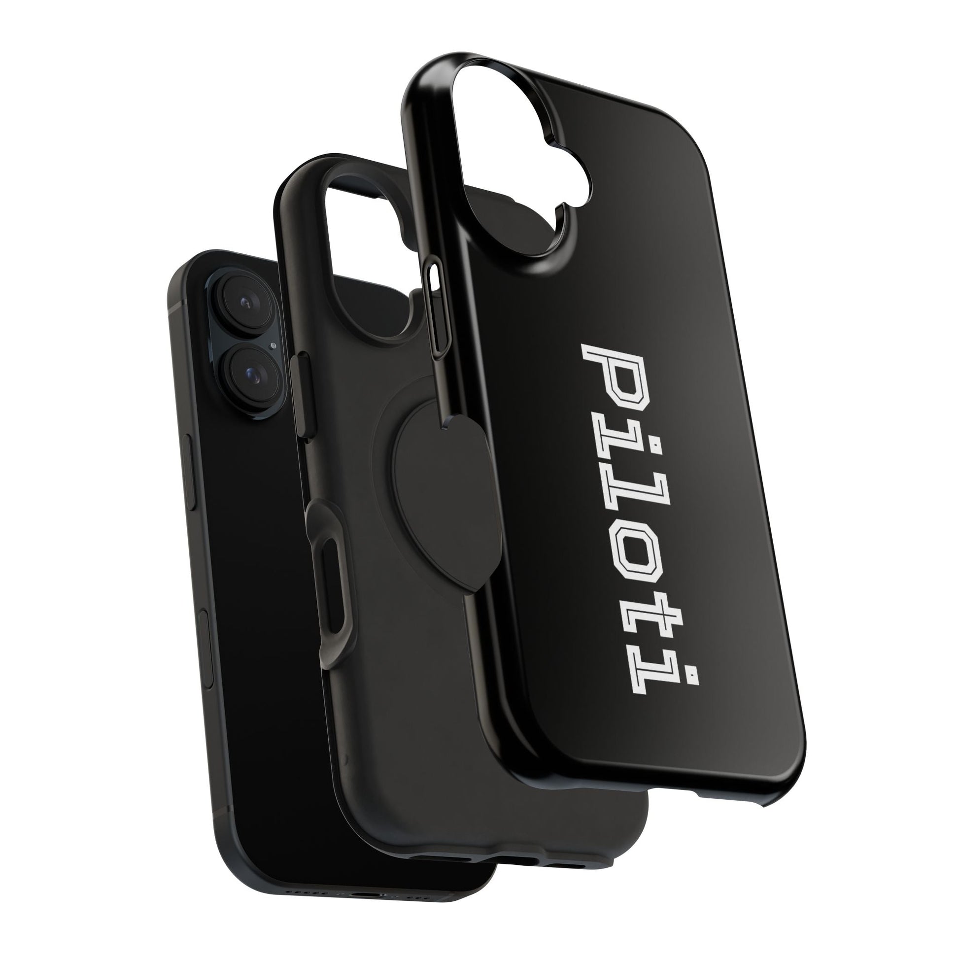 Impact-Resistant Smartphone Cases in black Printify