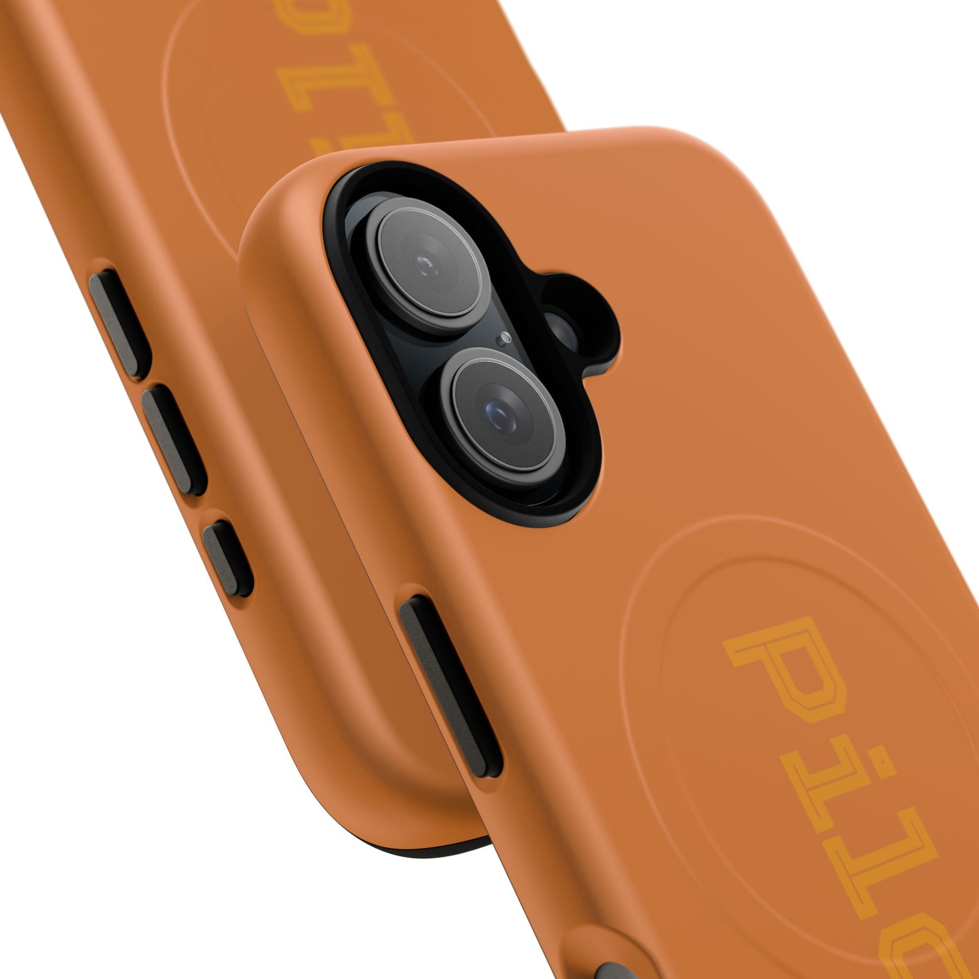 Tough Magnetic iPhone Cases Piloti in orange Printify