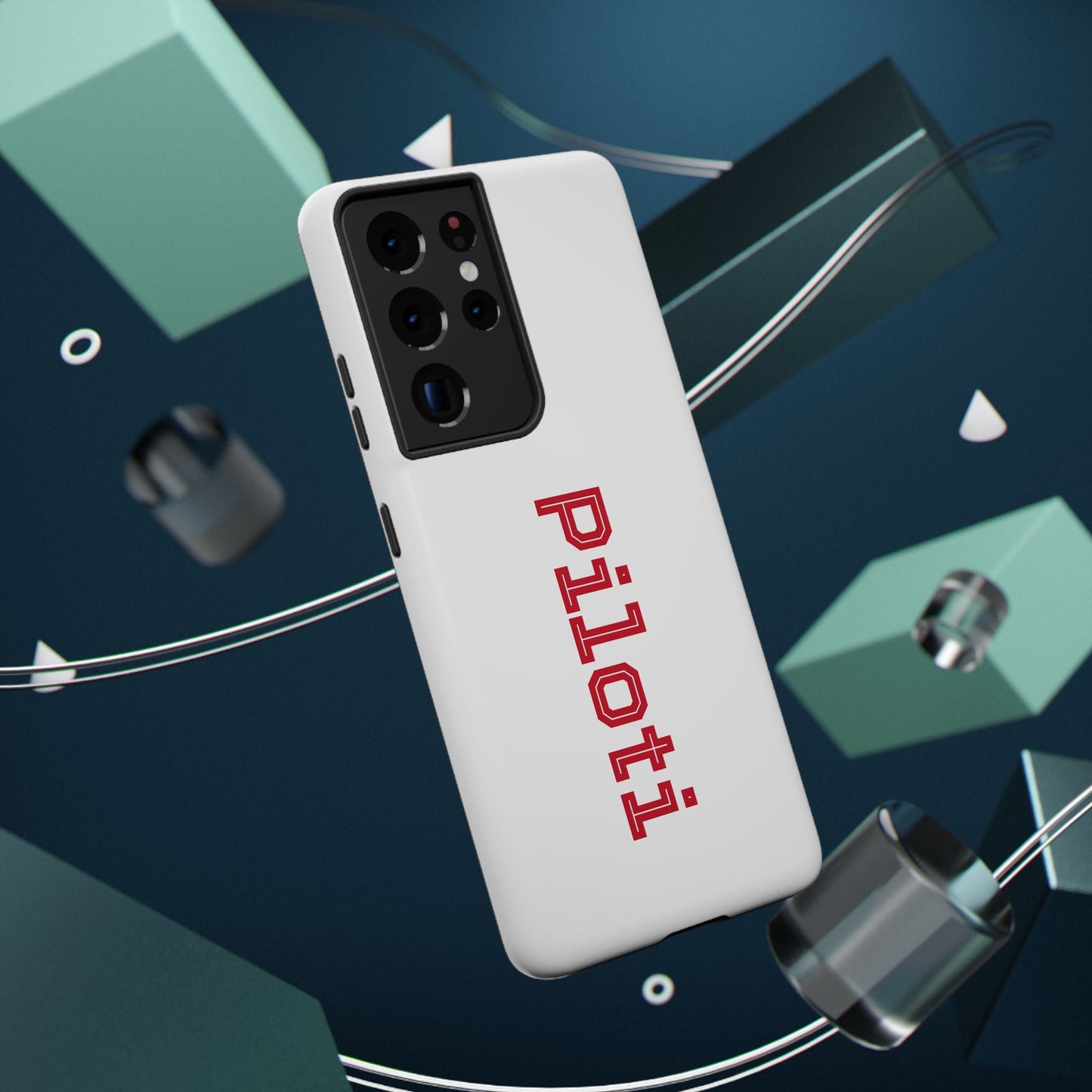 Impact-Resistant Smartphone Cases in white Printify