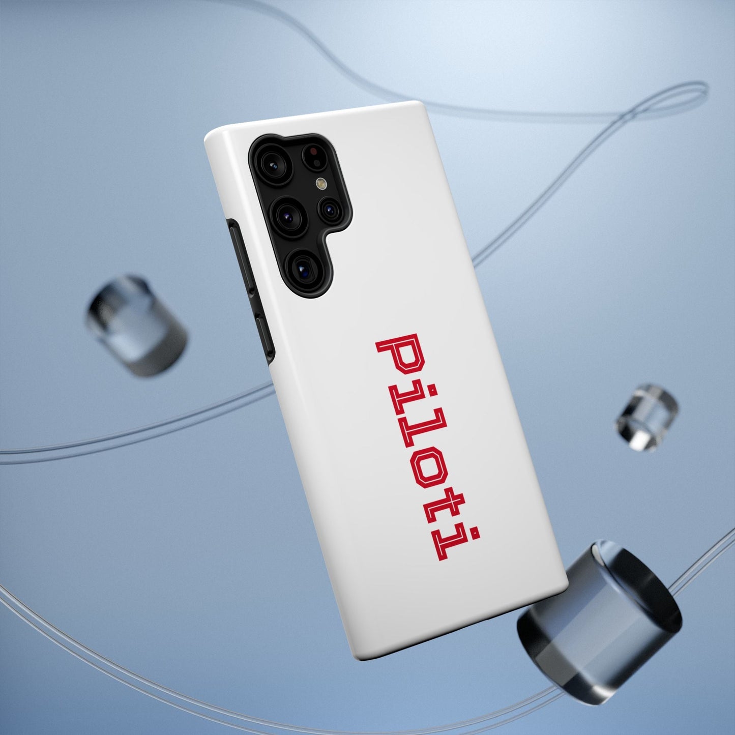 Impact-Resistant Smartphone Cases in white Printify