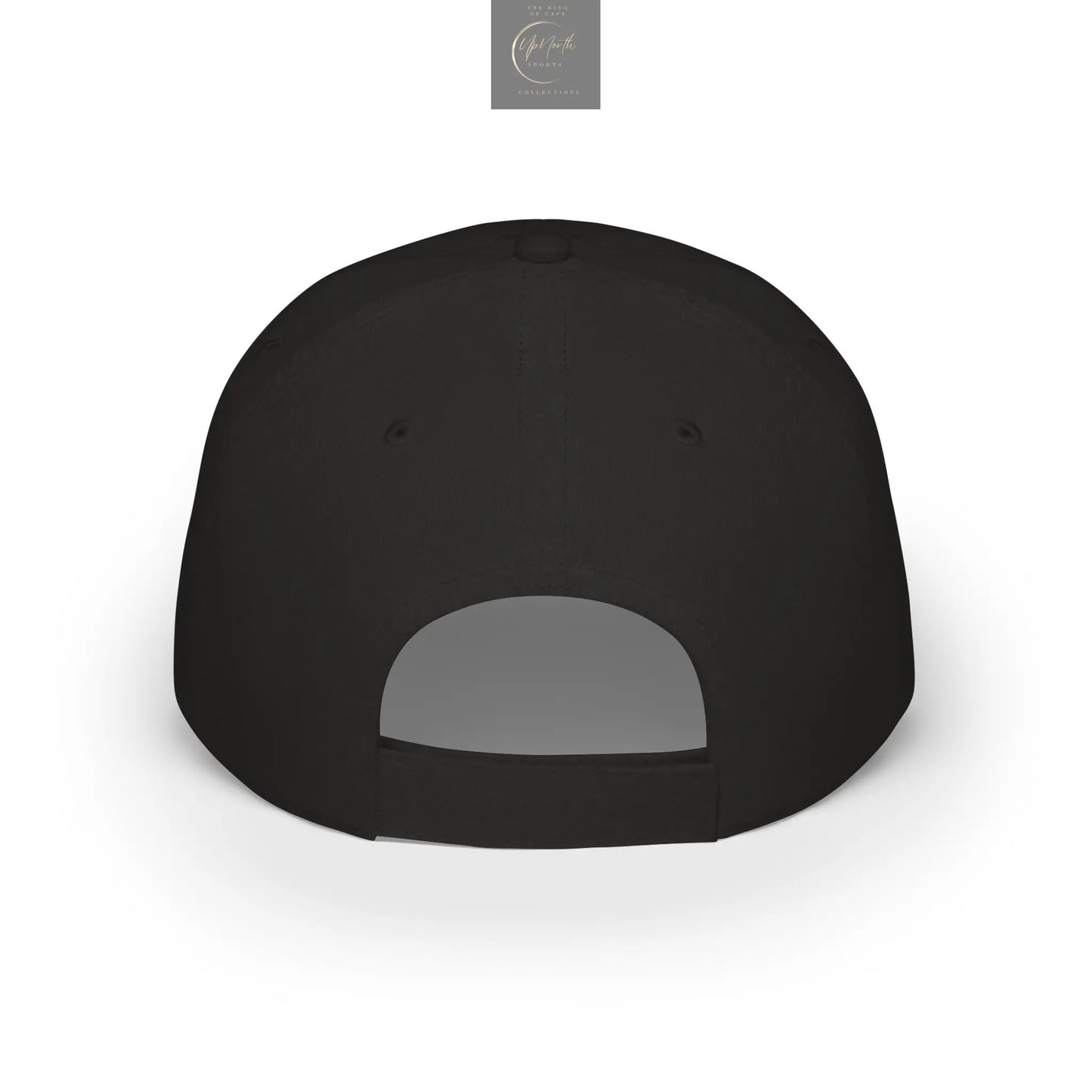 No Label Baseball Cap White Embroidery