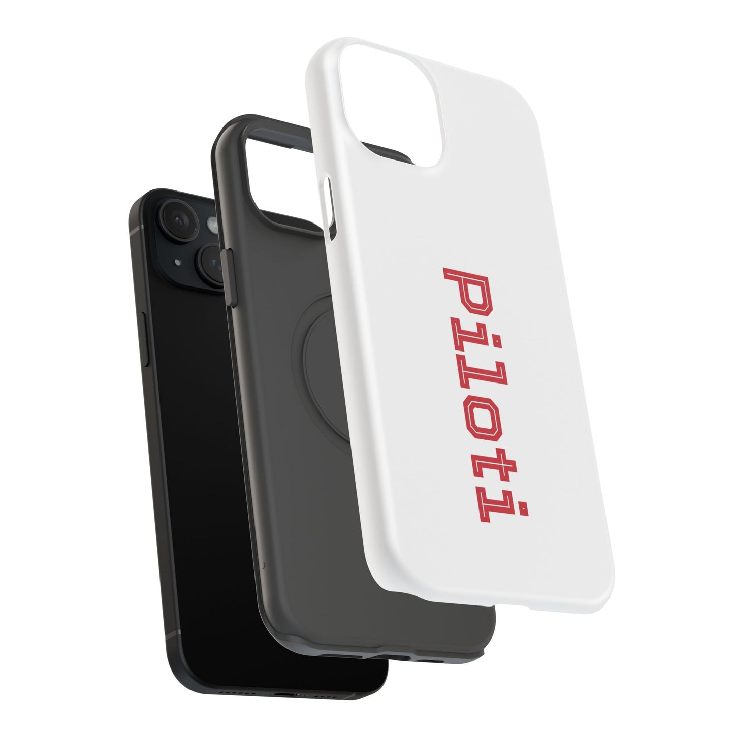 Impact-Resistant Smartphone Cases in white Printify
