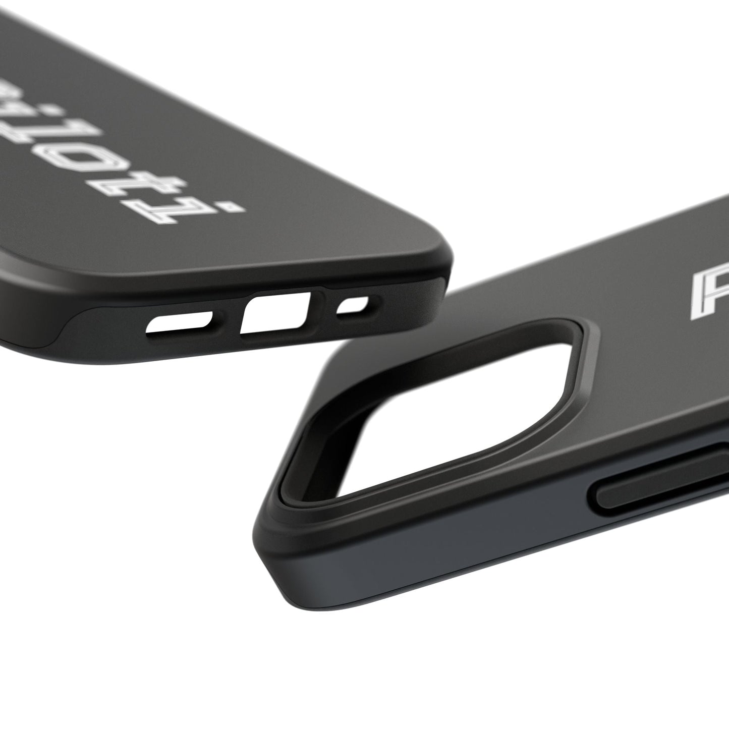 Impact-Resistant Smartphone Cases in black Printify