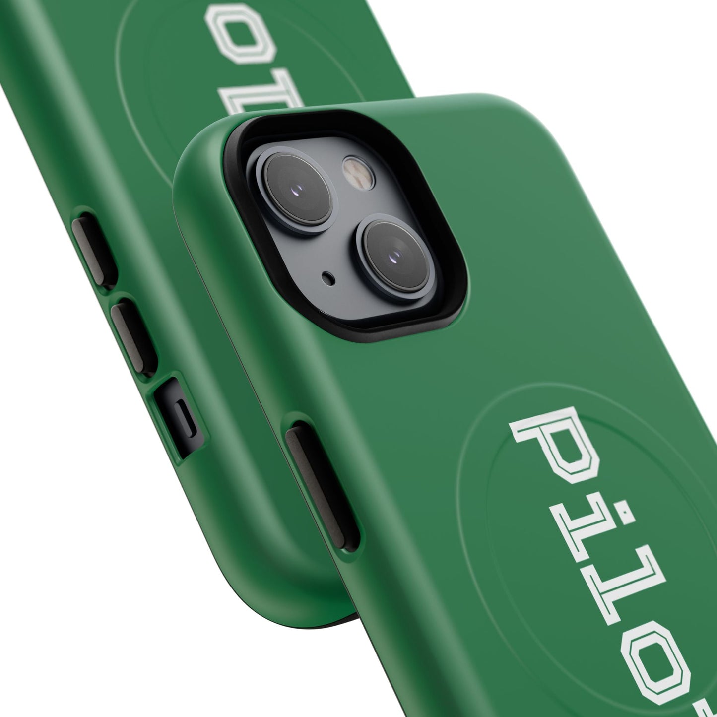 Tough Magnetic iPhone Cases Piloti in dark green Printify