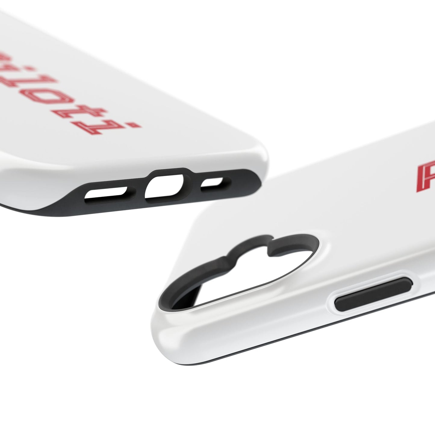 Impact-Resistant Smartphone Cases in white Printify