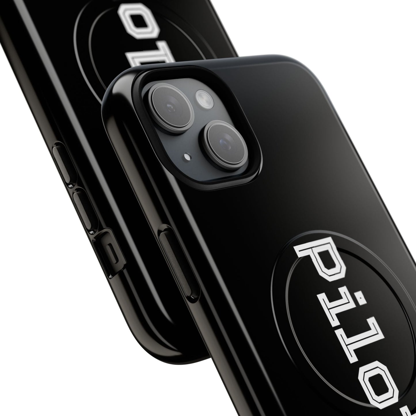 Tough Magnetic iPhone Cases Piloti in black Printify