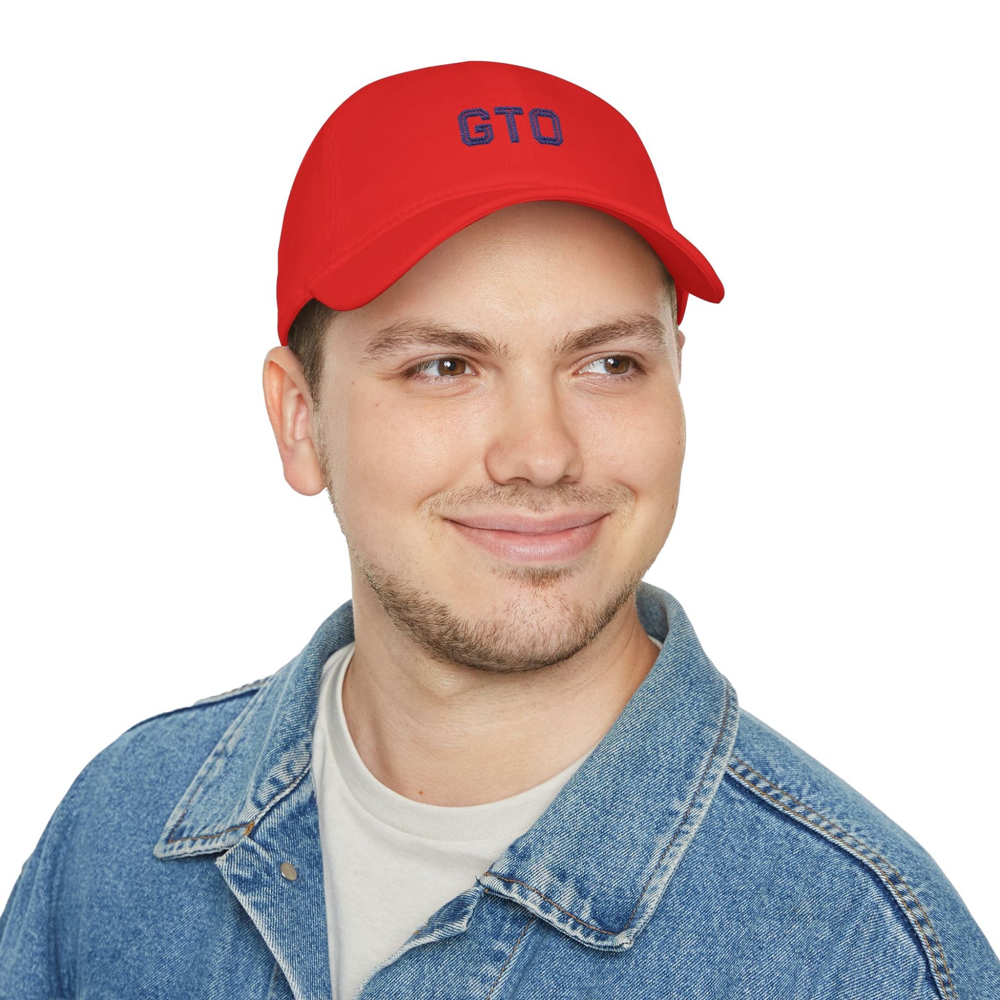 GTO Baseball Cap Navy Embroidery Printify