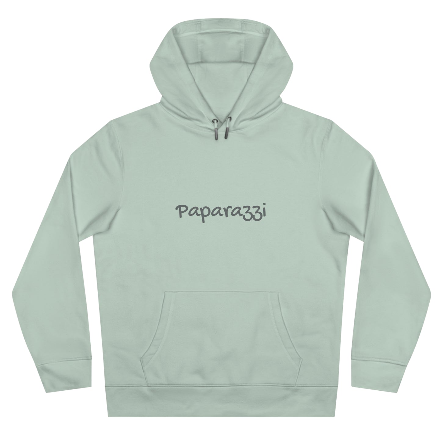Aqua Green Paparazzi Dark Grey Hoodie Printify