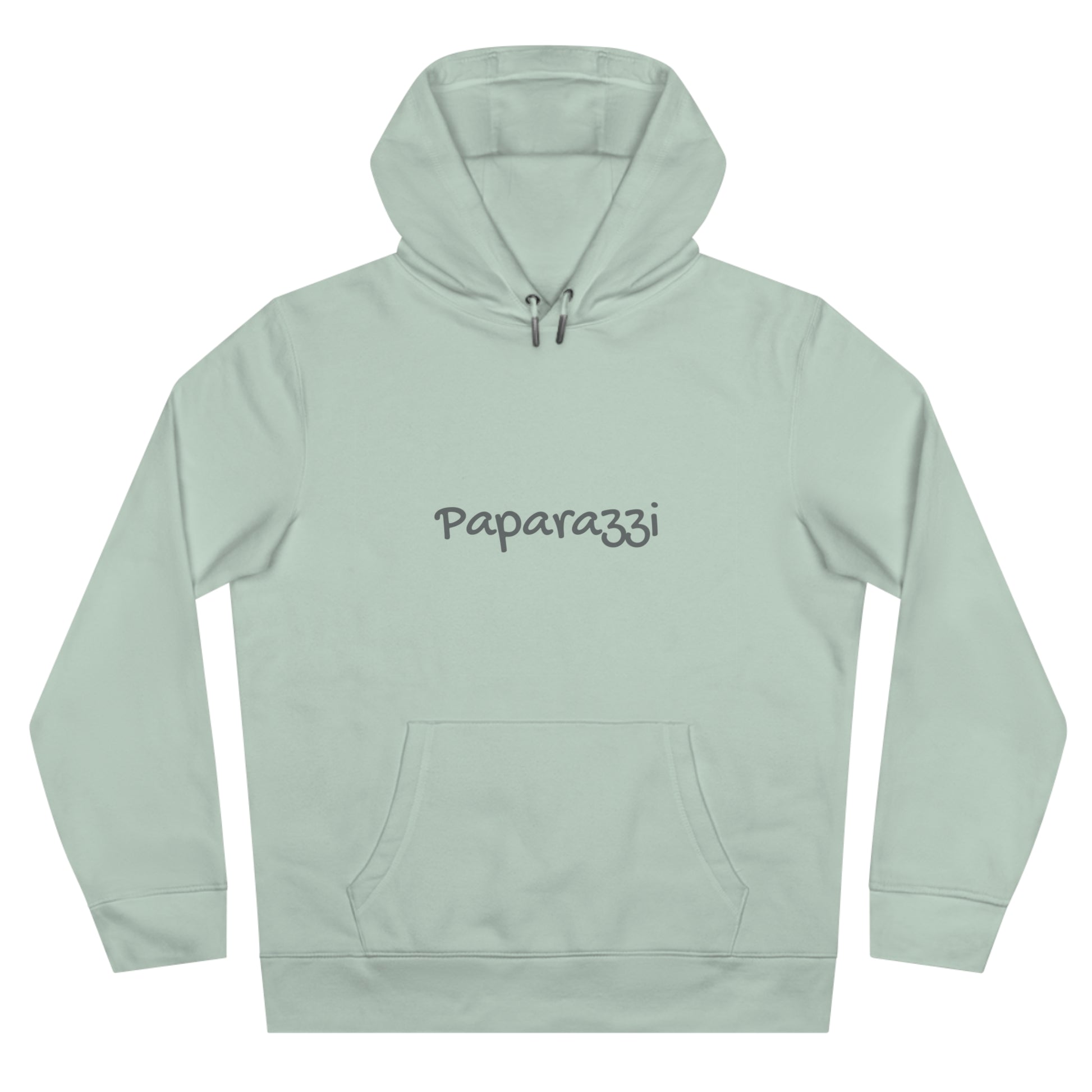 Aqua Green Paparazzi Dark Grey Hoodie Printify