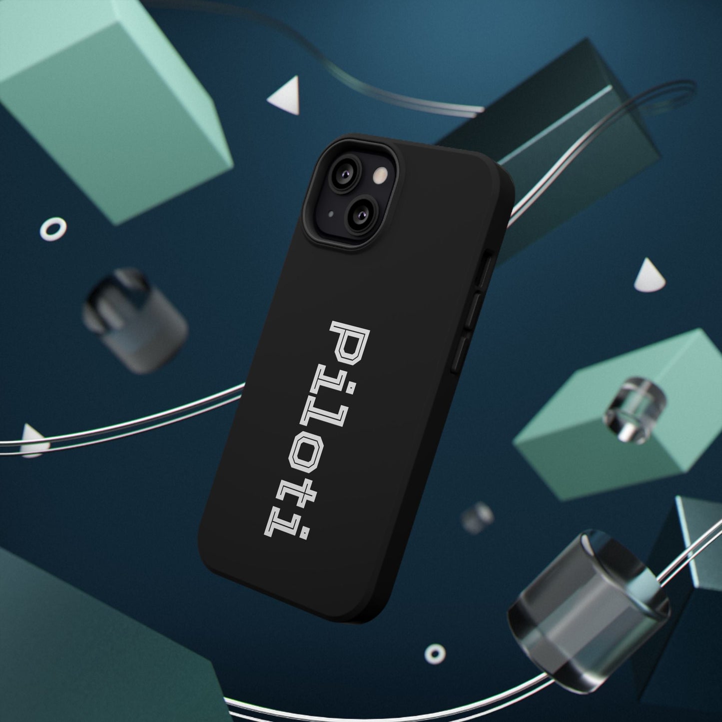 Impact-Resistant Smartphone Cases in black Printify