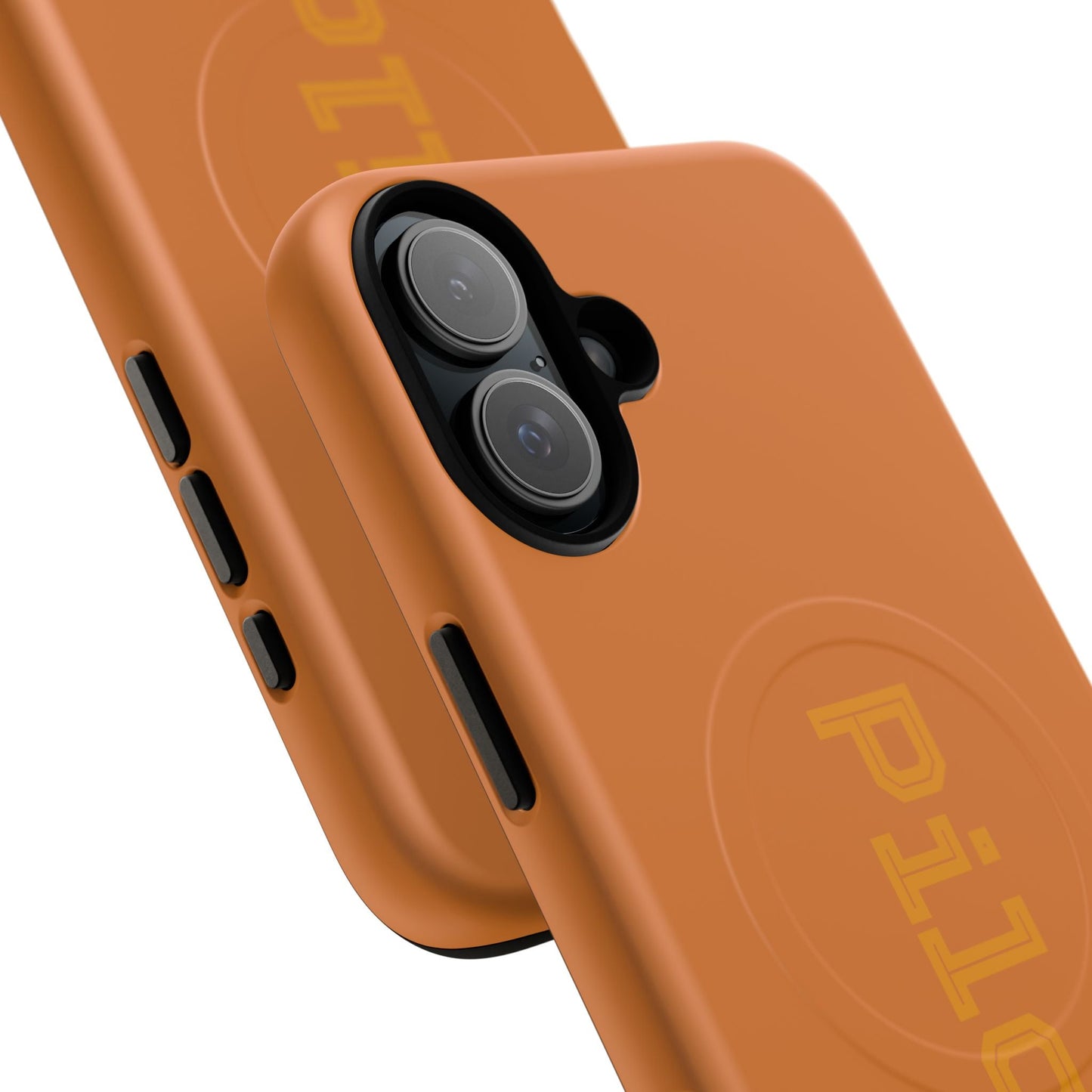 Tough Magnetic iPhone Cases Piloti in orange Printify