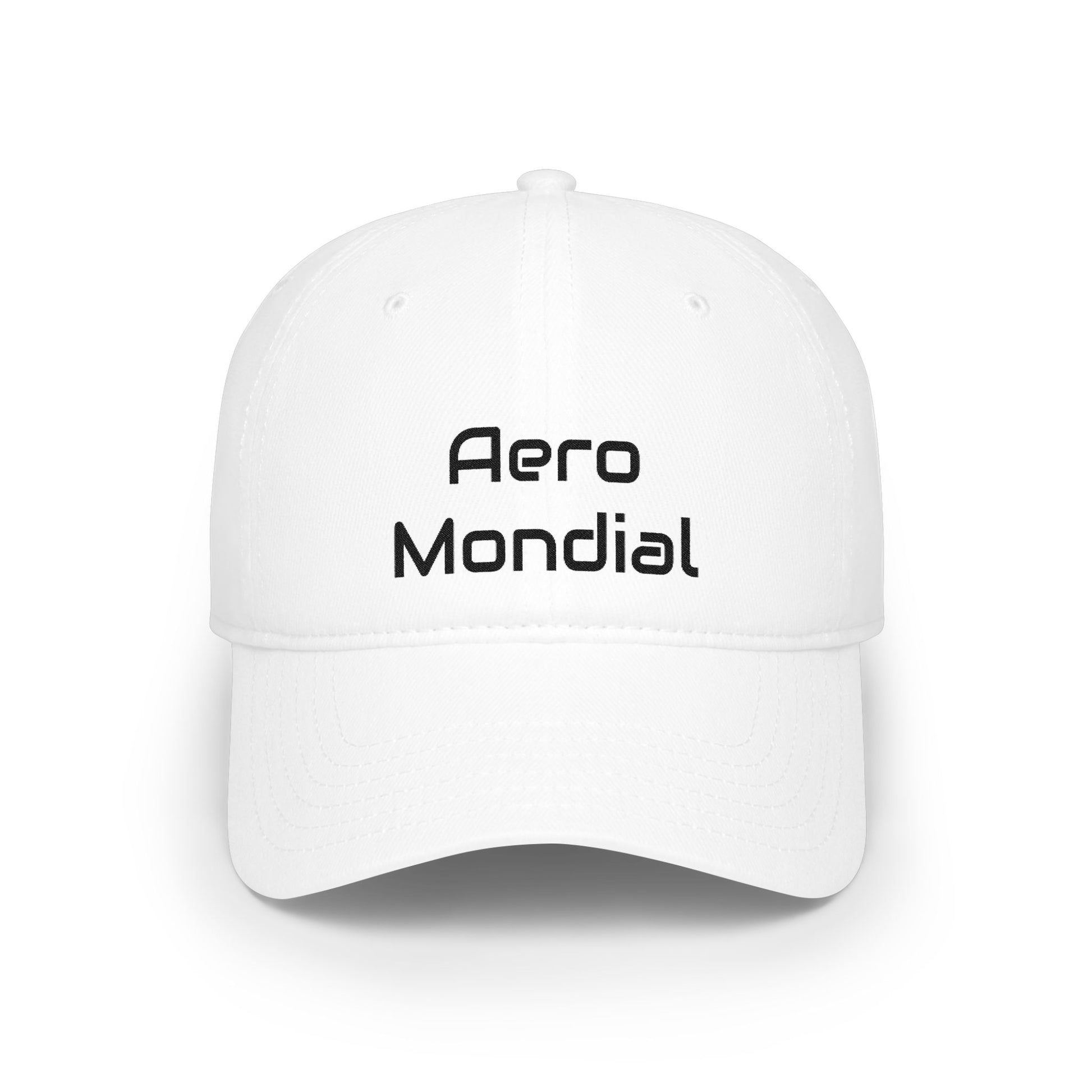 Aero Mondial Black Baseball Cap Printify