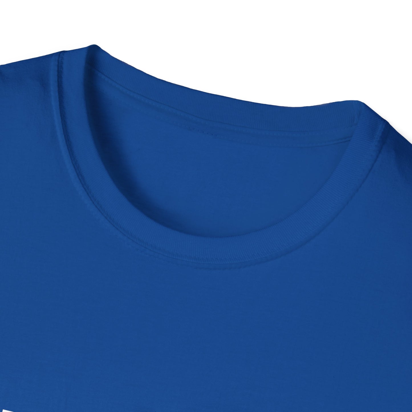 Royalblue White Unisex T-shirt Printify