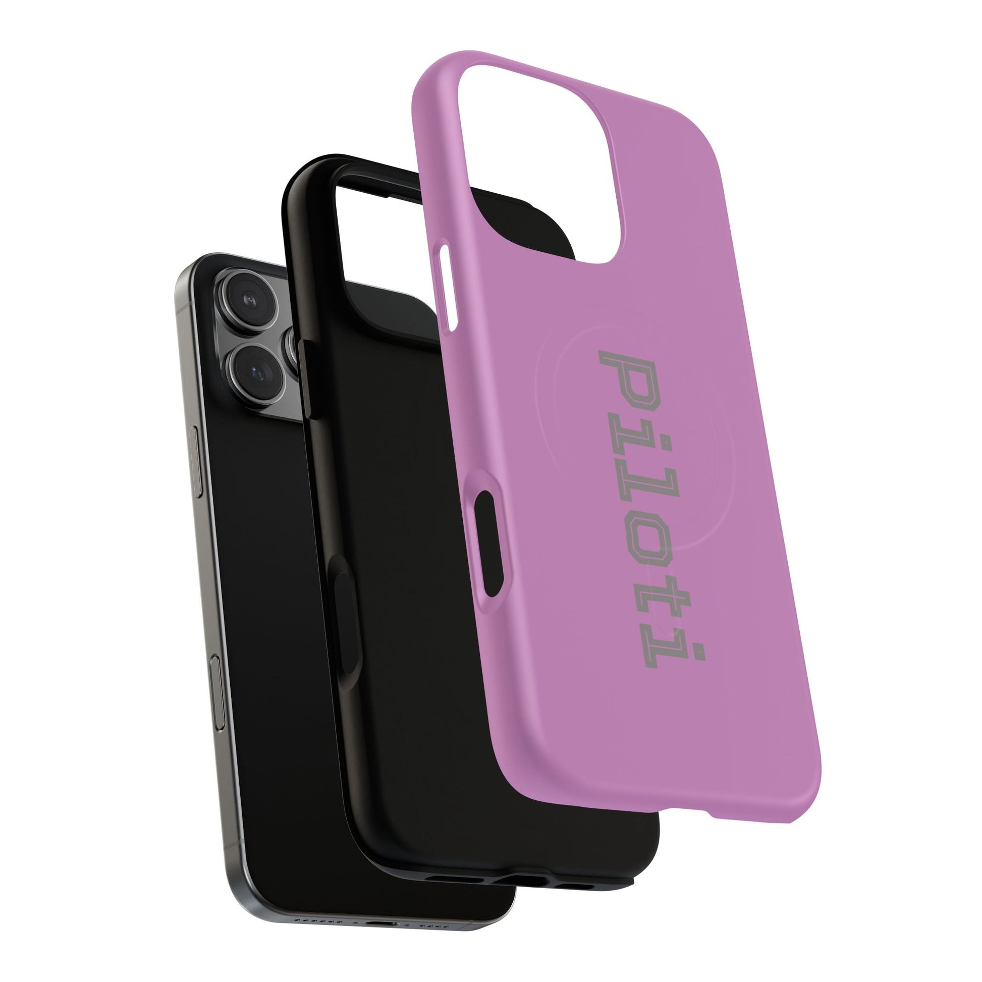 Tough Magnetic iPhone Cases Piloti in pink Printify
