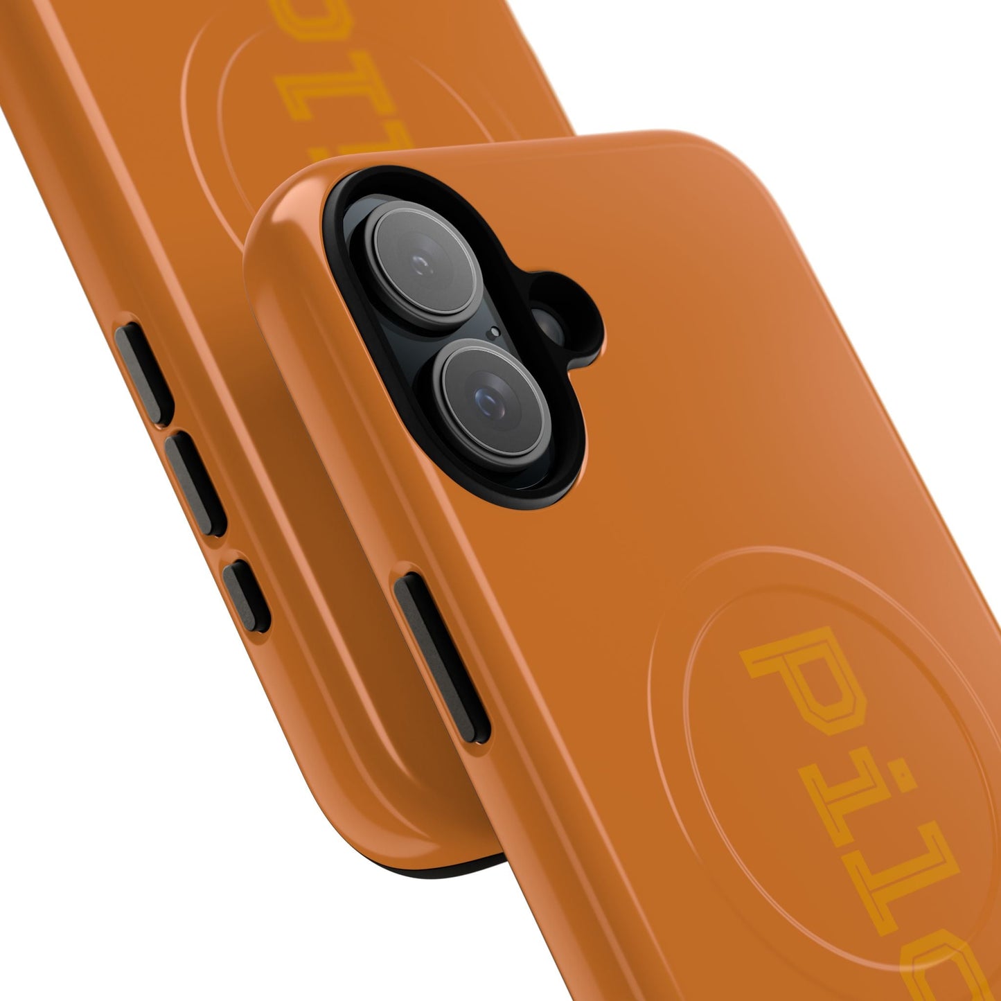 Tough Magnetic iPhone Cases Piloti in orange Printify