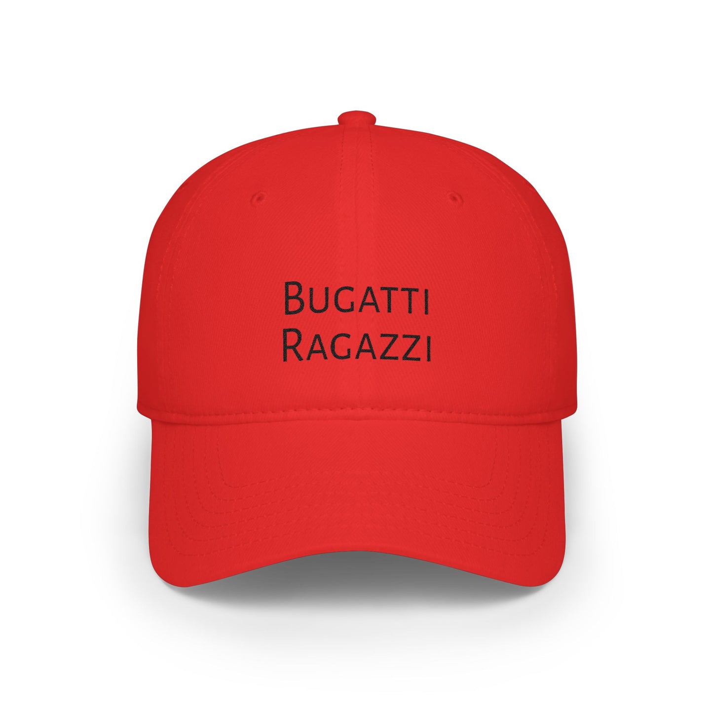 Bugatti Ragazzi Black Baseball Cap Printify