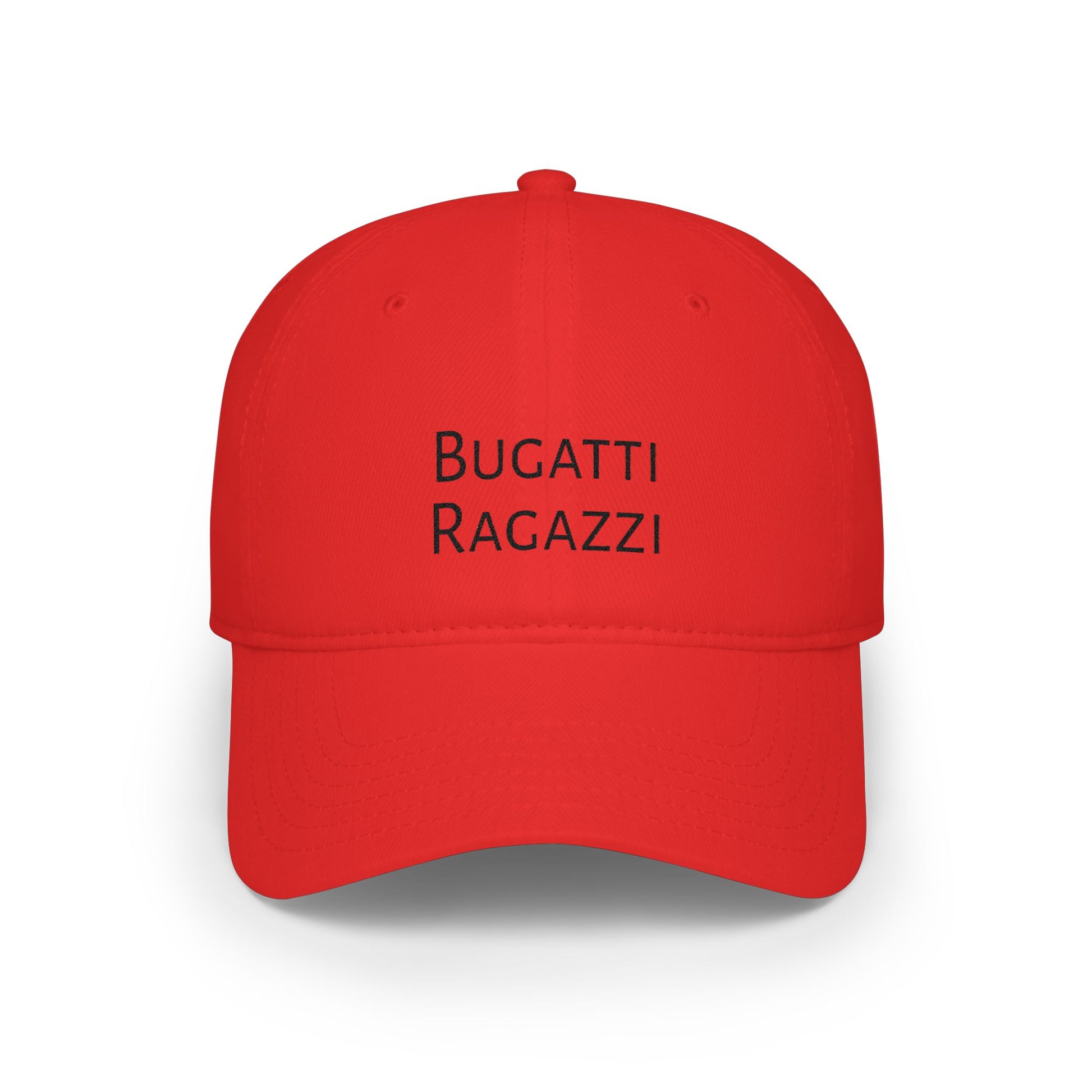 Bugatti Ragazzi Black Baseball Cap Printify