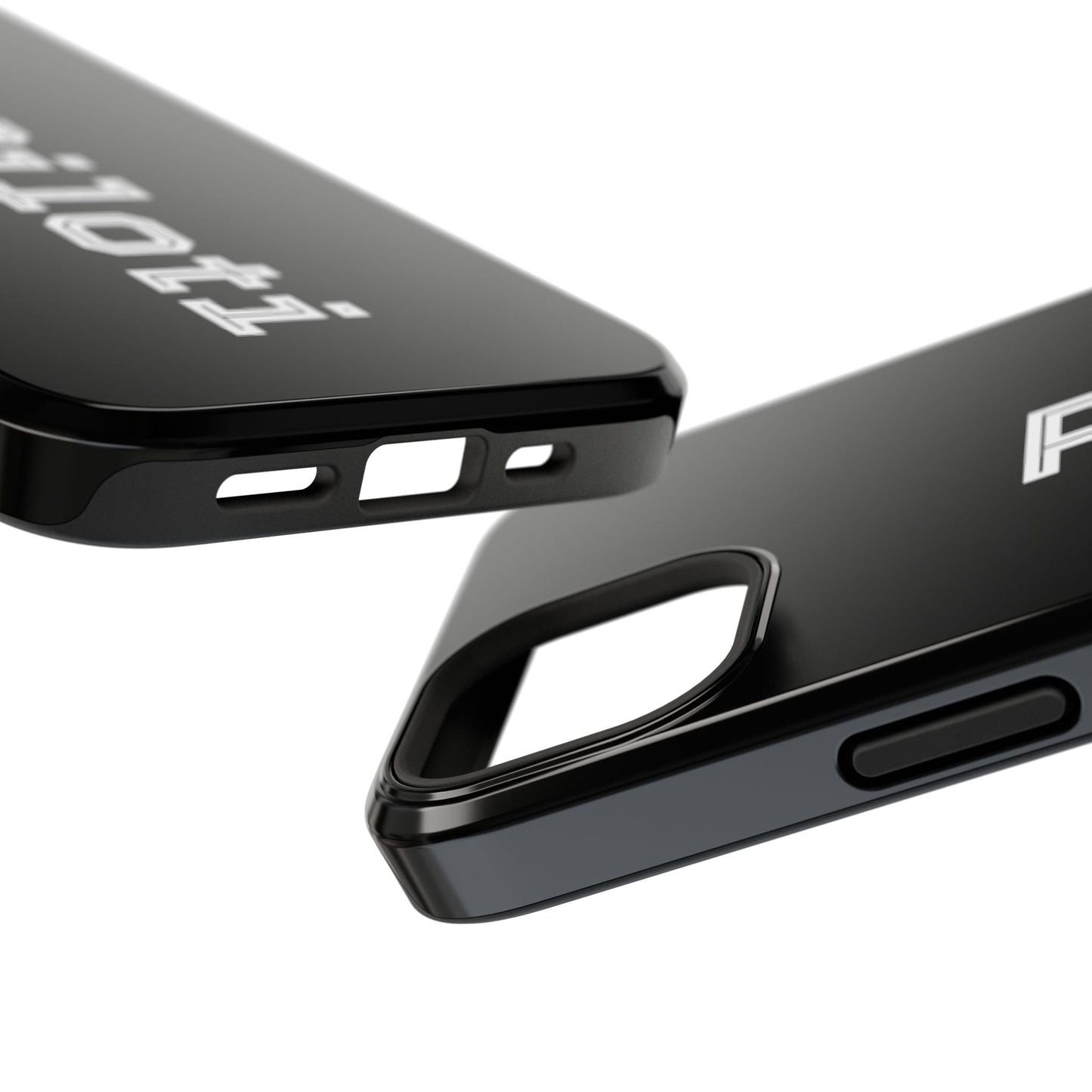 Impact-Resistant Smartphone Cases in black Printify